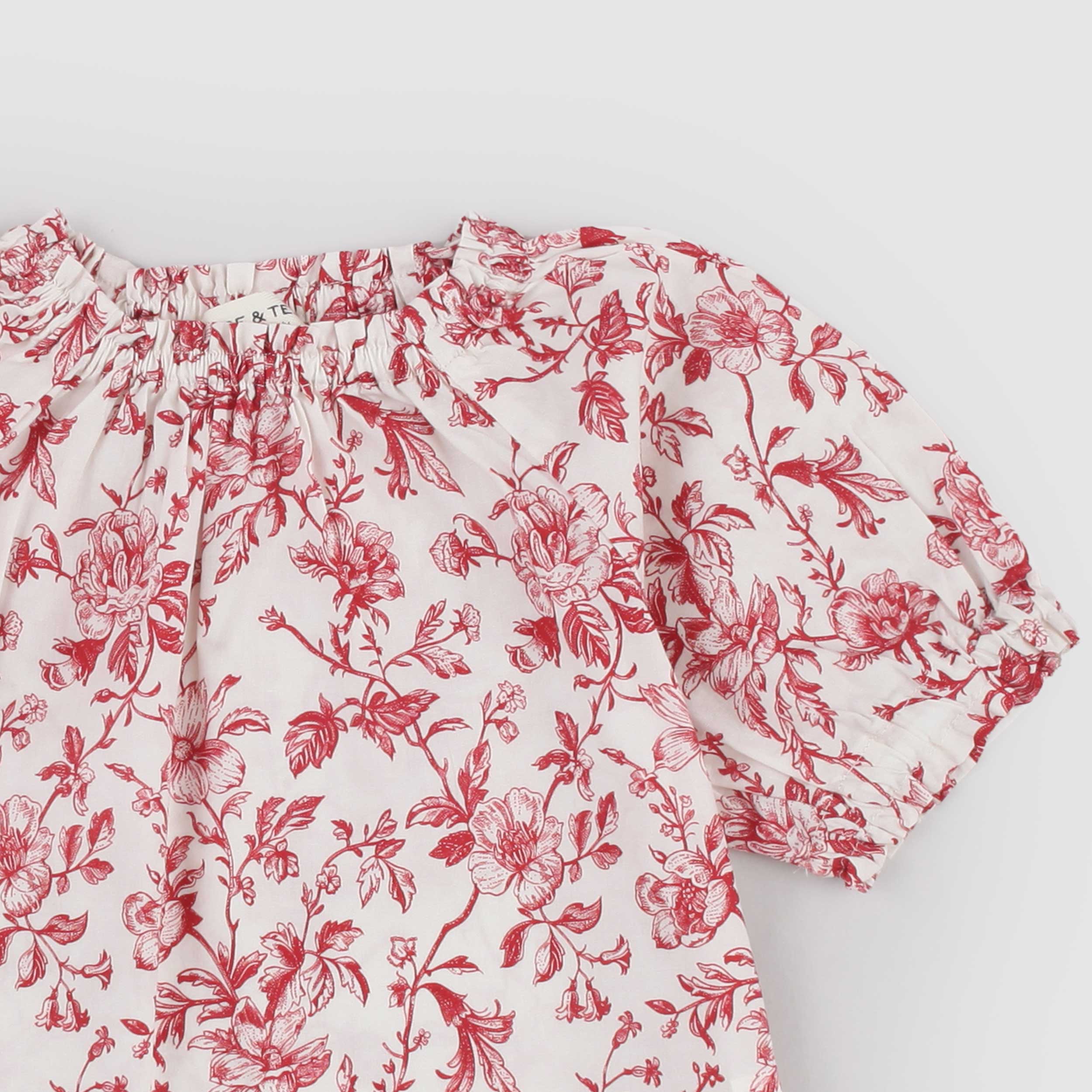 Casacca Bianca e Rossa Firmata BABE AND TESS