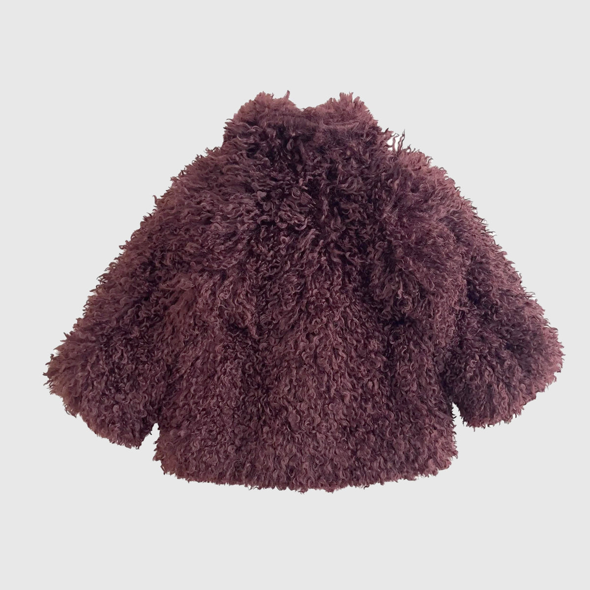 Ecopelliccia Bordeaux Firmata BABE AND TESS