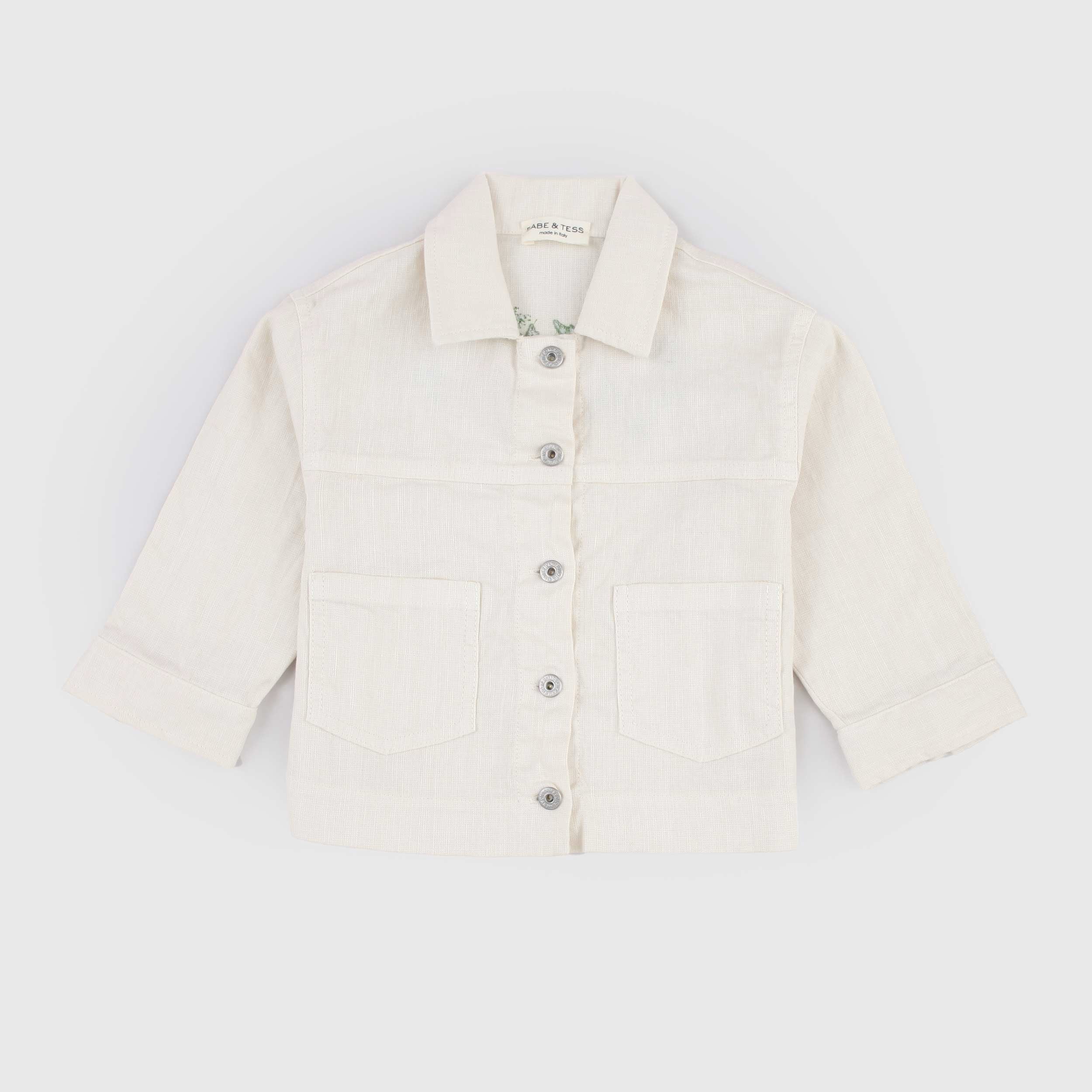 Giacca Beige Modello Lungo Firmata BABE AND TESS