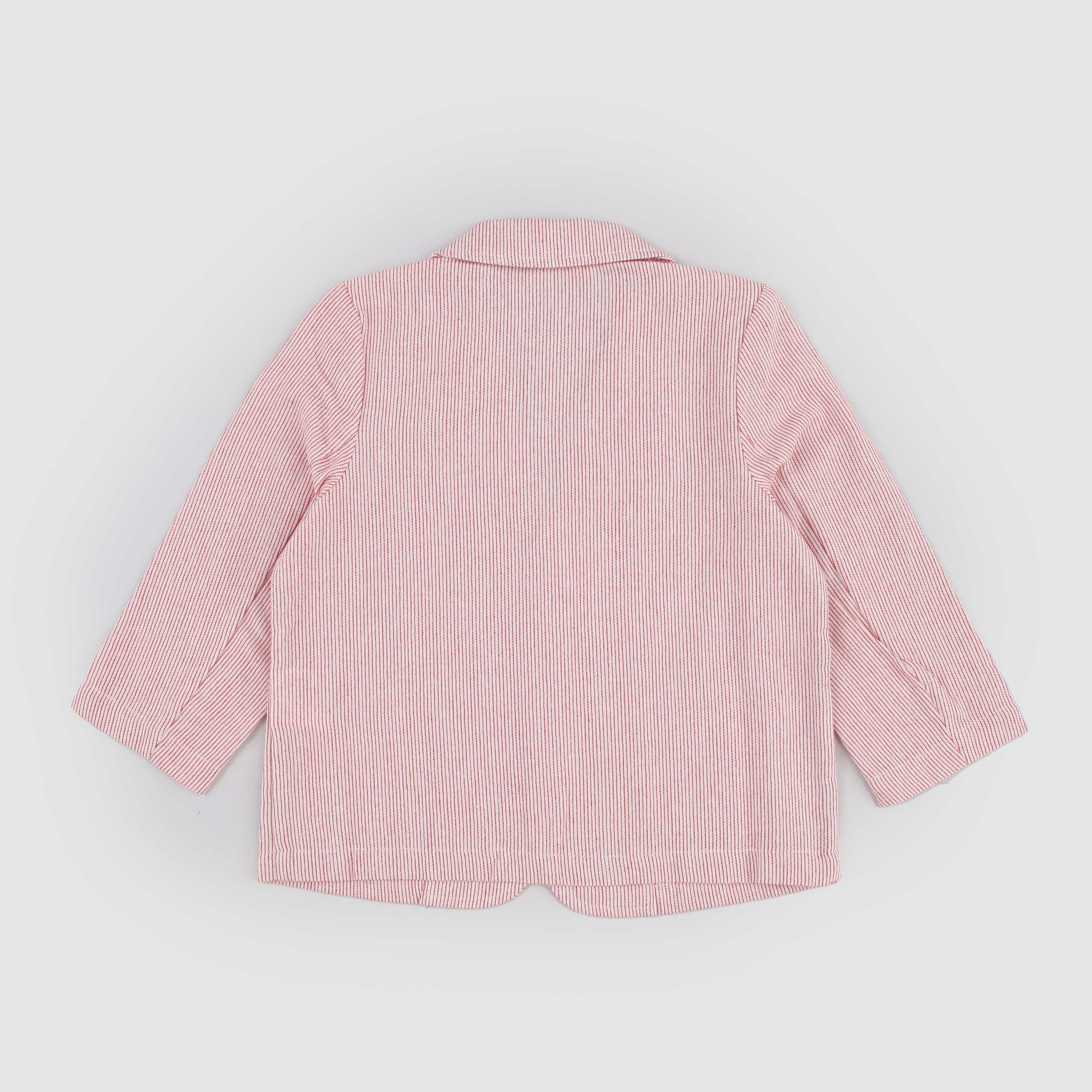 Giacca a Righe Bianche e Rosse Firmata BABE AND TESS