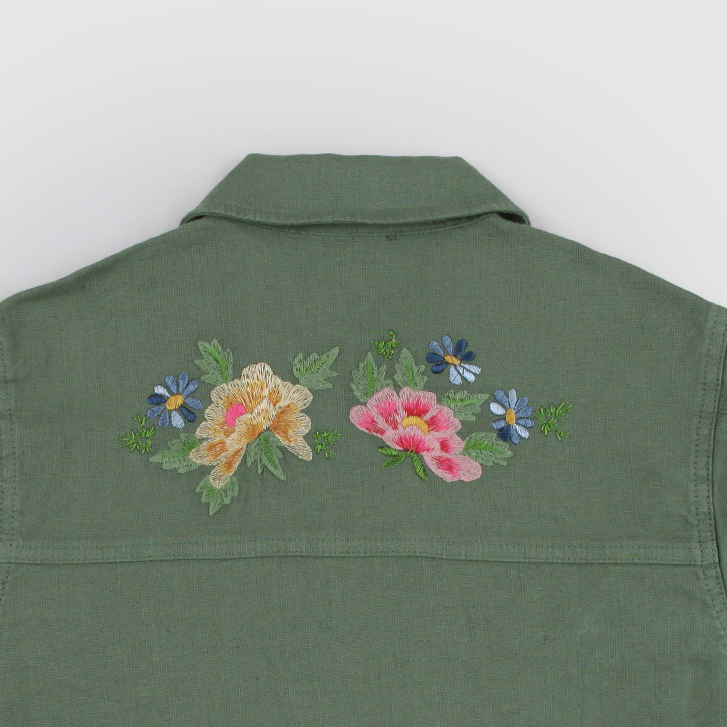 Giacca Camicia Verde Firmata BABE AND TESS