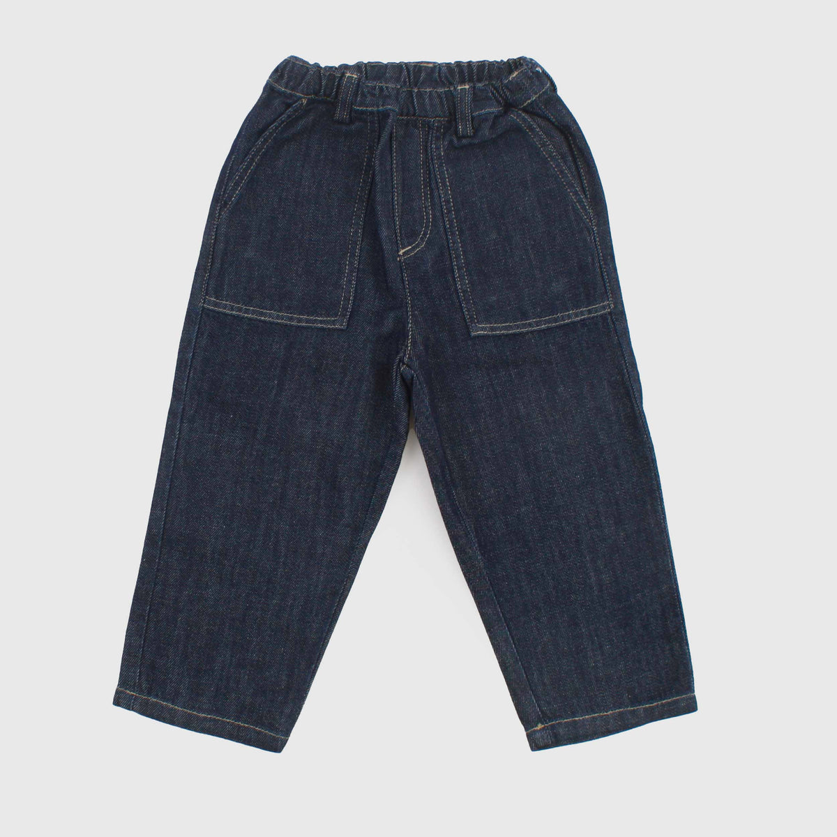 Blue Jeans with Elastic Waist for Kids by BABE AND TESS