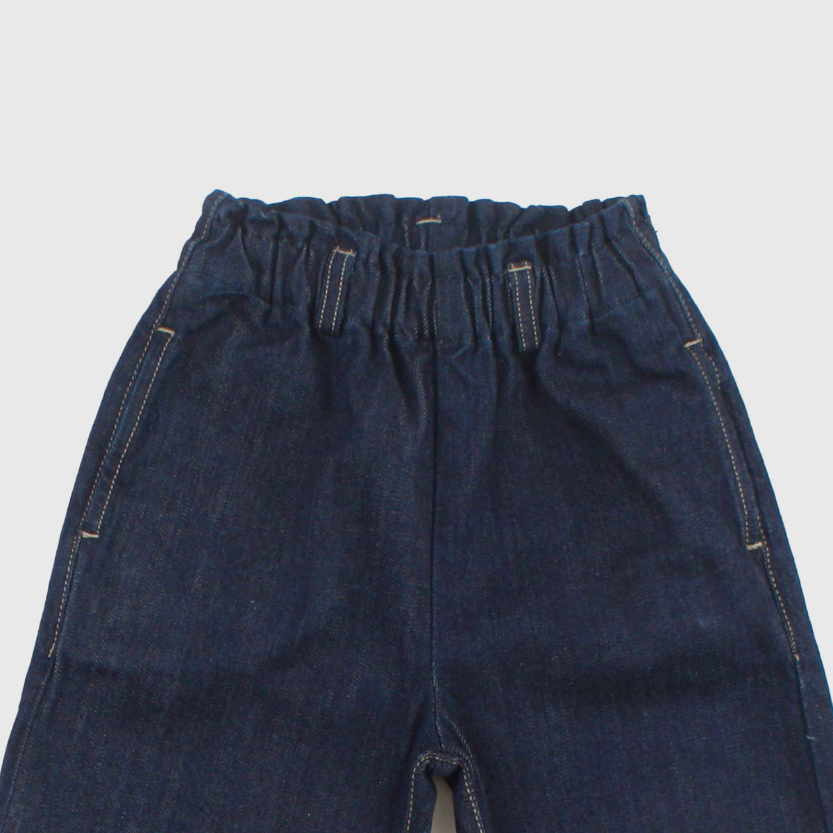 Blue Wide Leg Jeans for Kids by BABE AND TESS
