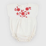 BABE AND TESS Signature Beige Romper
