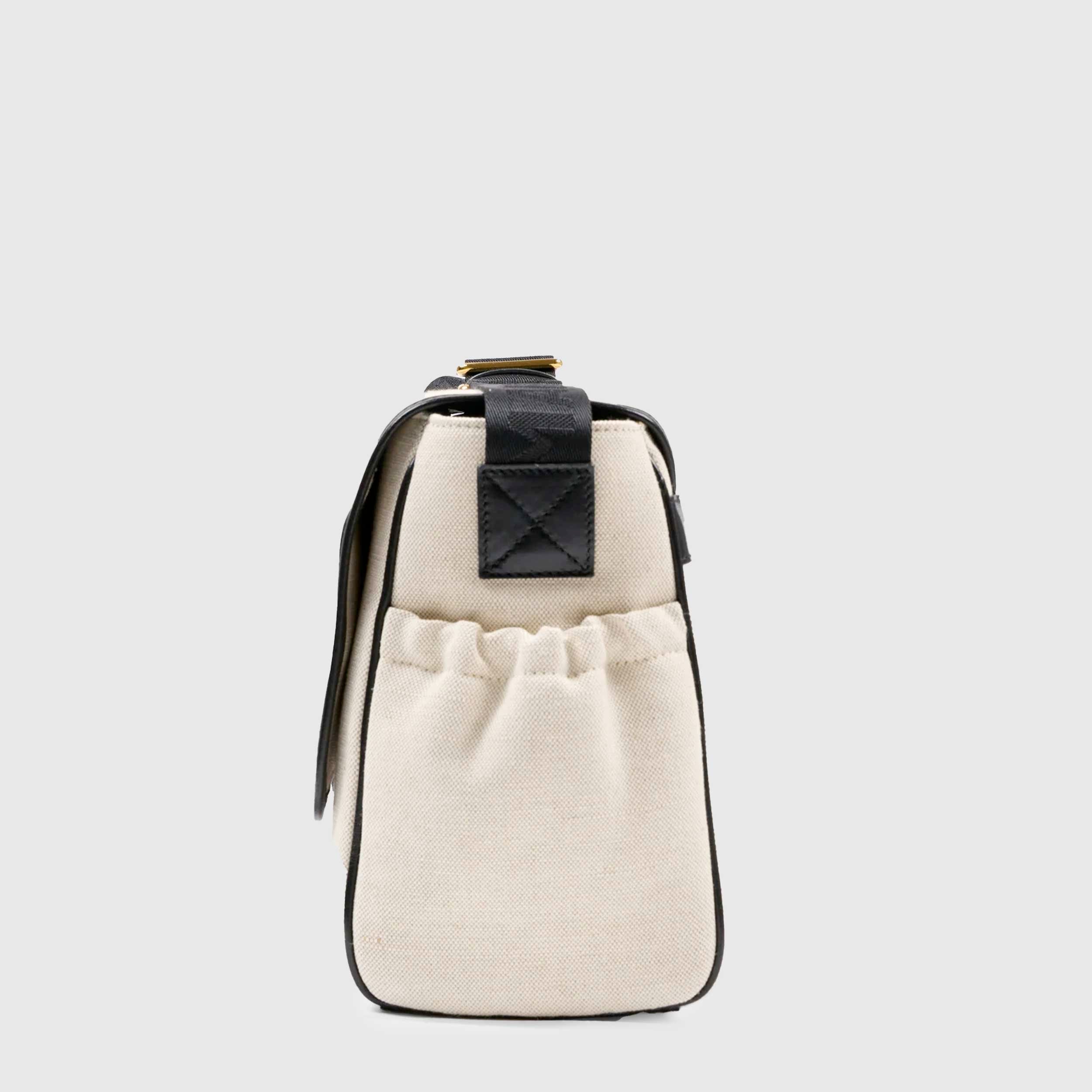 Borsa Mamma Avorio per Neonato Firmata BALMAIN