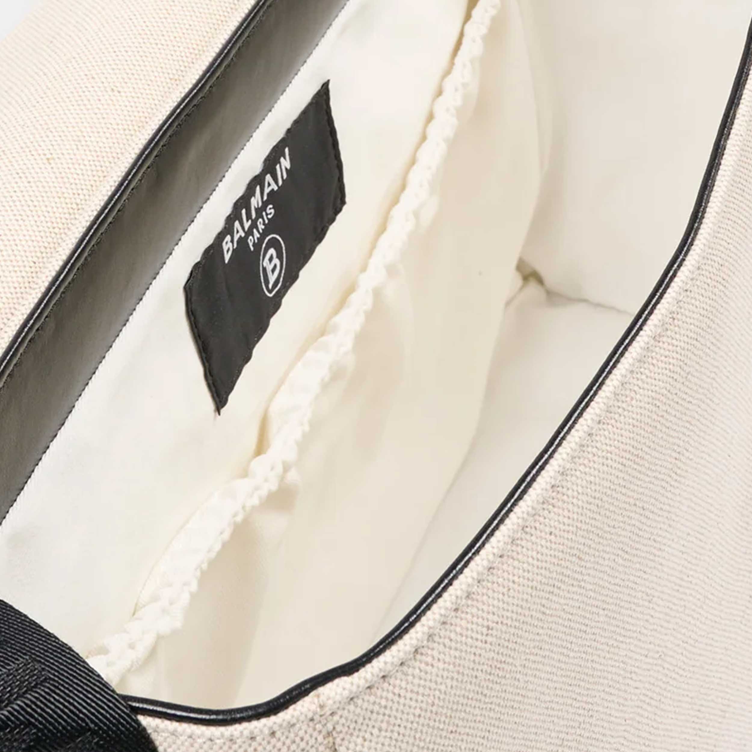 Borsa Mamma Avorio per Neonato Firmata BALMAIN