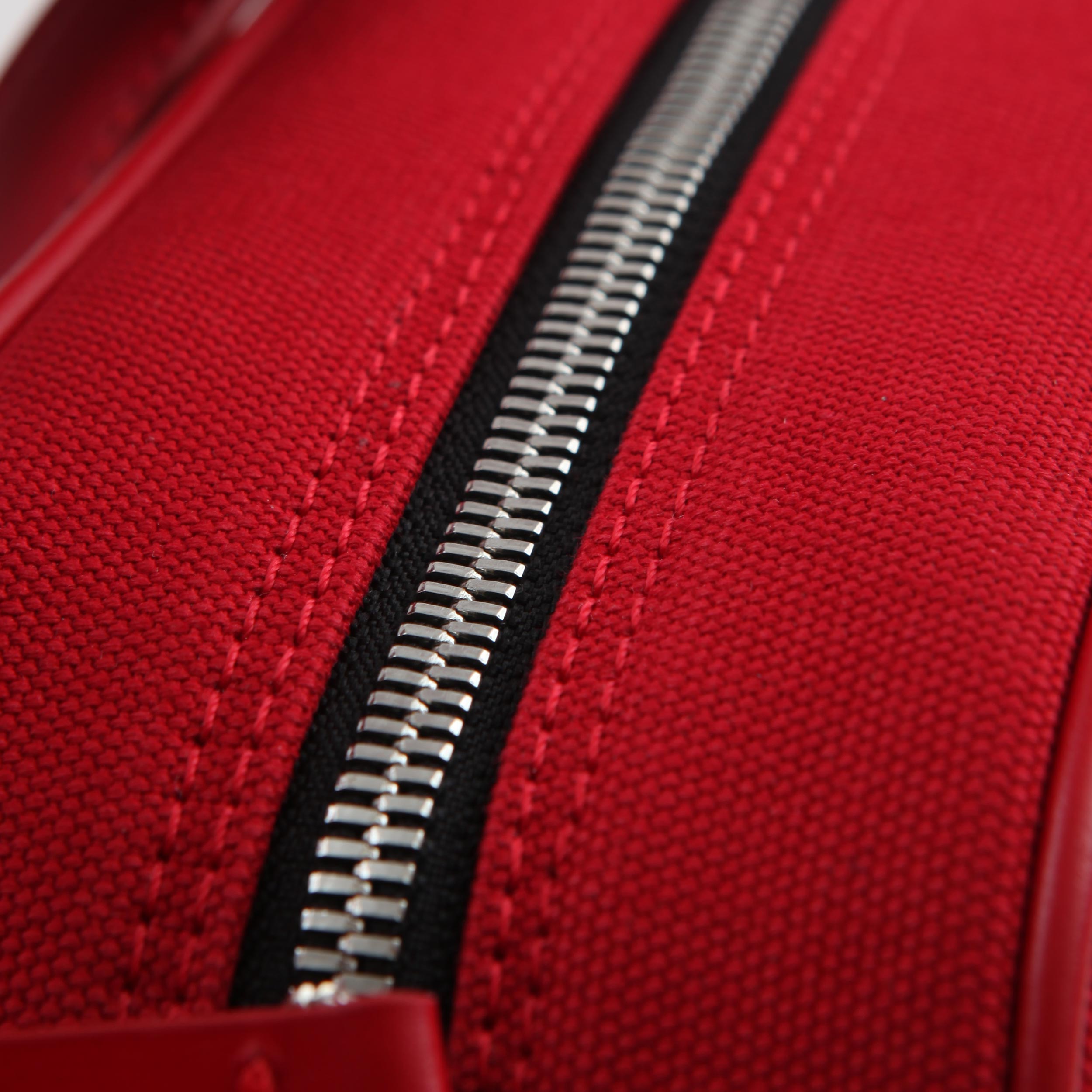 Red Bag with Logo and Shoulder Strap for Girl By BALMAIN