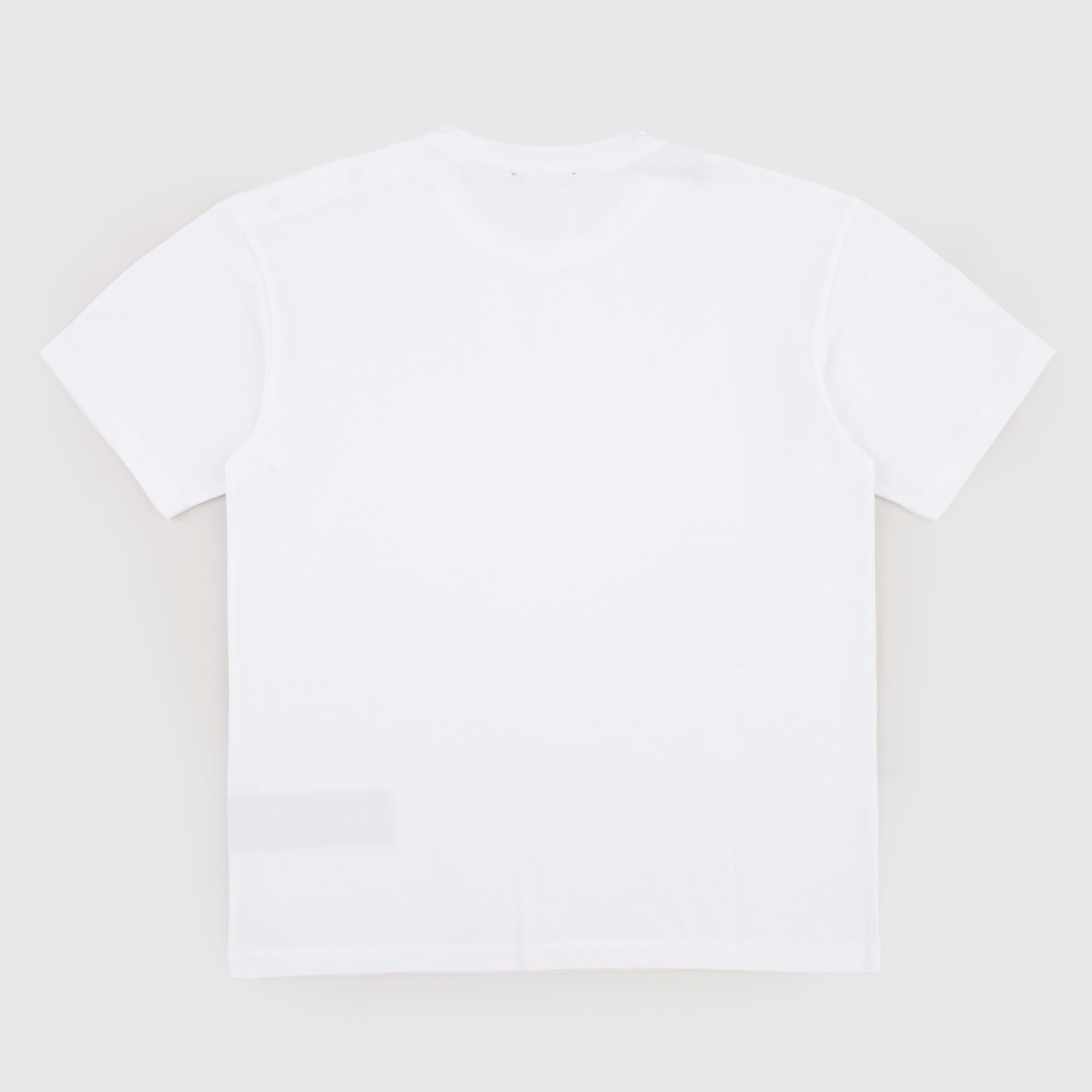 BALMAIN White Box-Style T-Shirt
