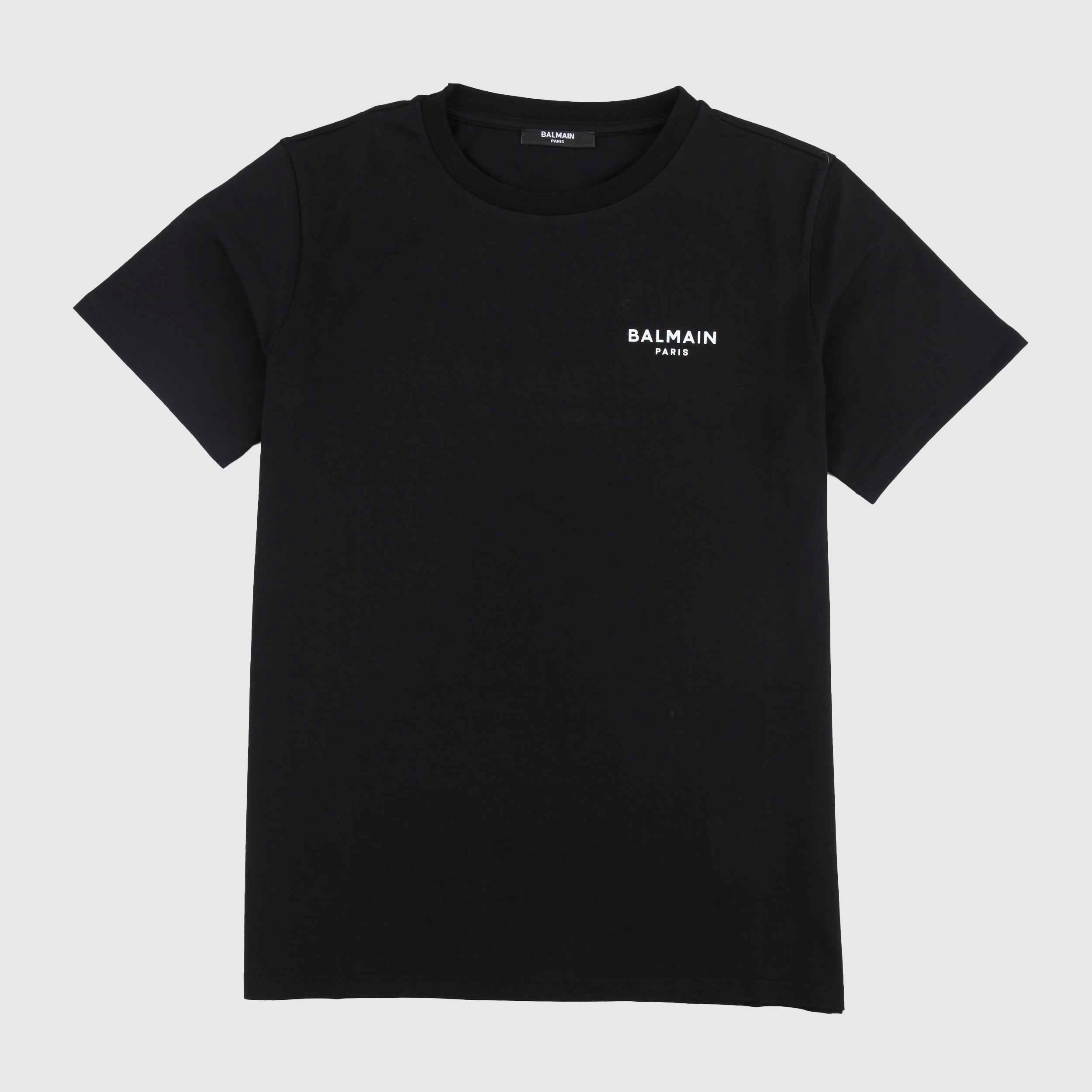 Black Straight-Fit T-Shirt by BALMAIN