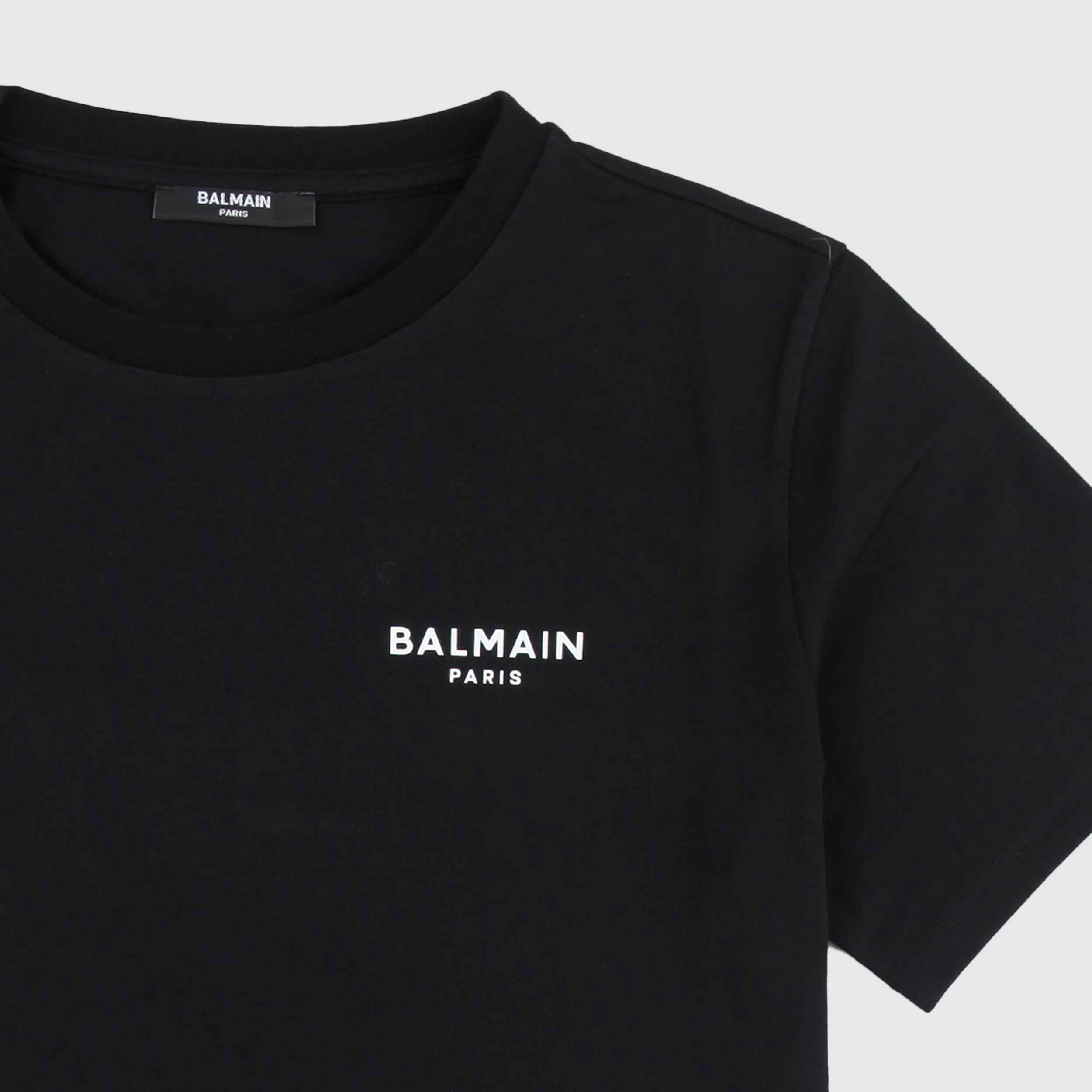 Black Straight-Fit T-Shirt by BALMAIN