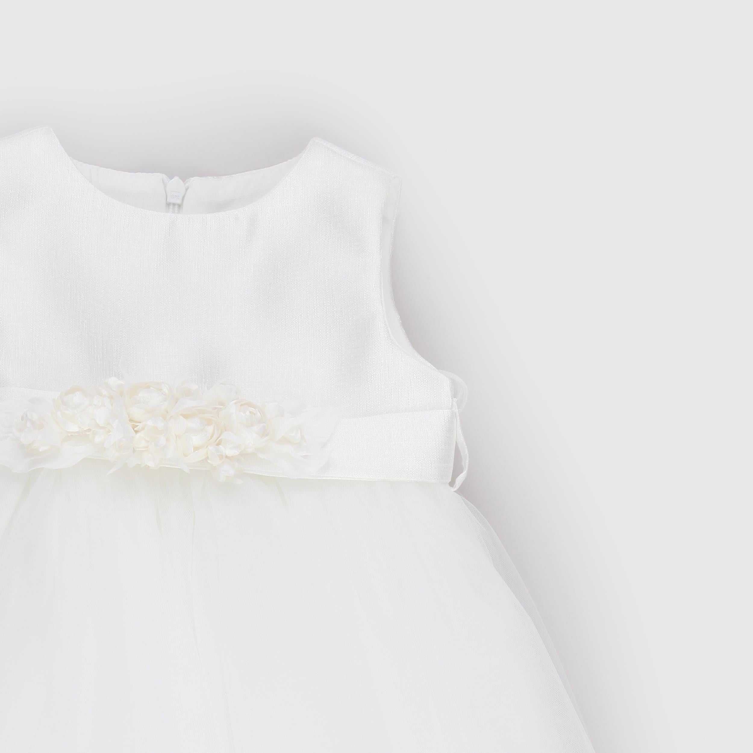 Abito Bianco con Corpetto Lucido Firmato BELLA BRILLY