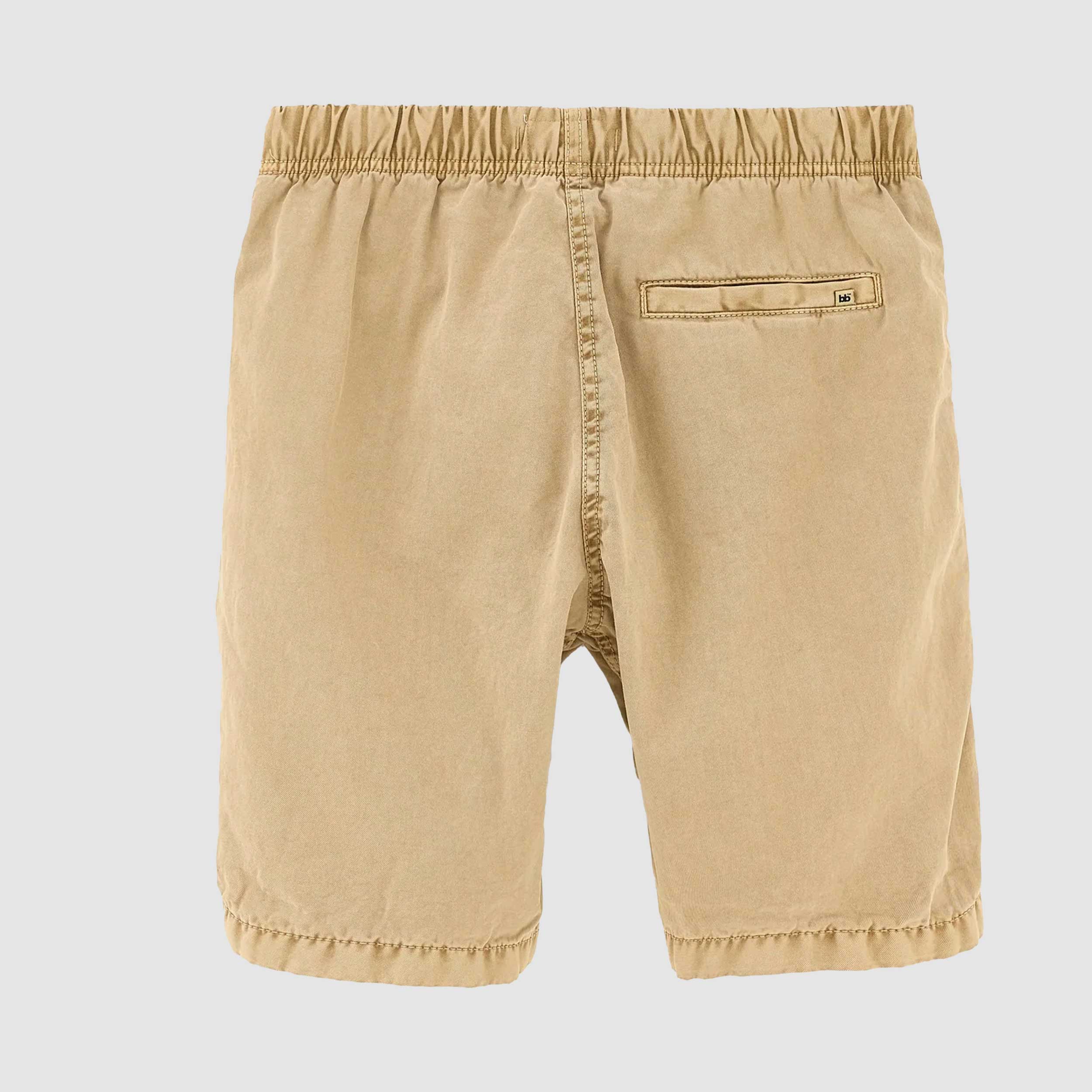 Bermuda Beige con Tasche a Toppe Firmato BELLEROSE