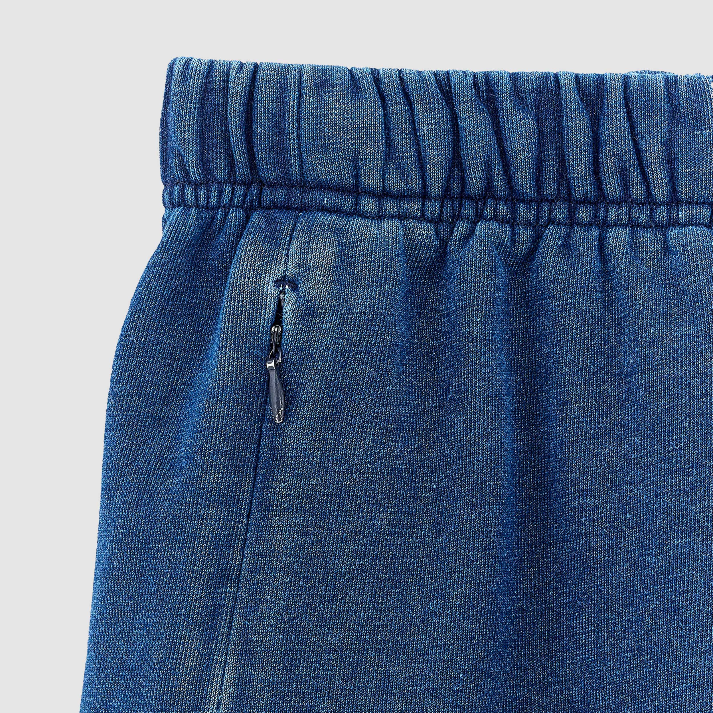 Blue Bermuda Shorts in Fleece by BELLEROSE