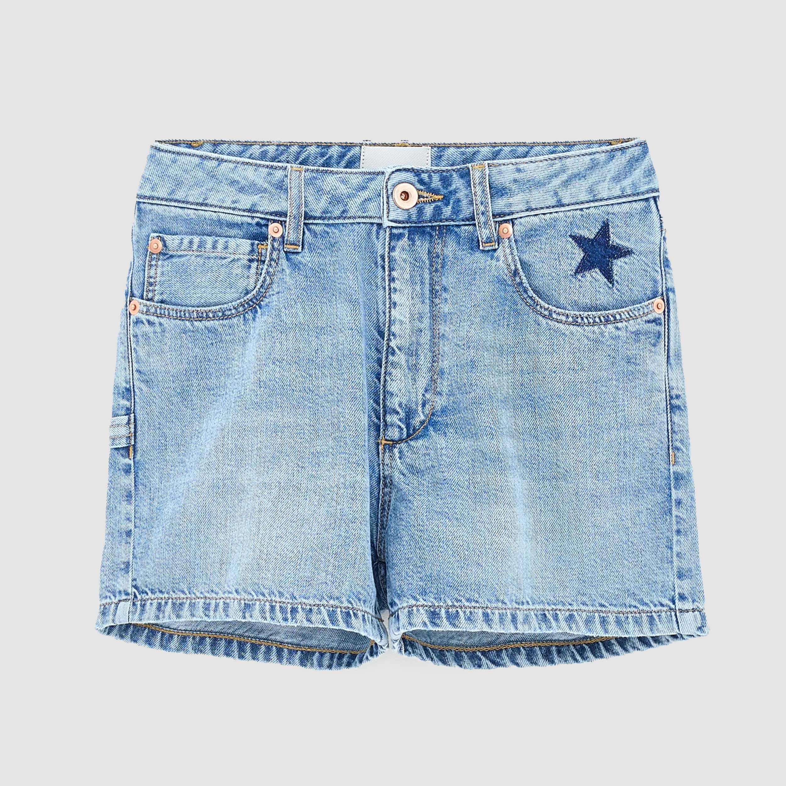 Bermuda in Jeans Chiaro Firmato BELLEROSE