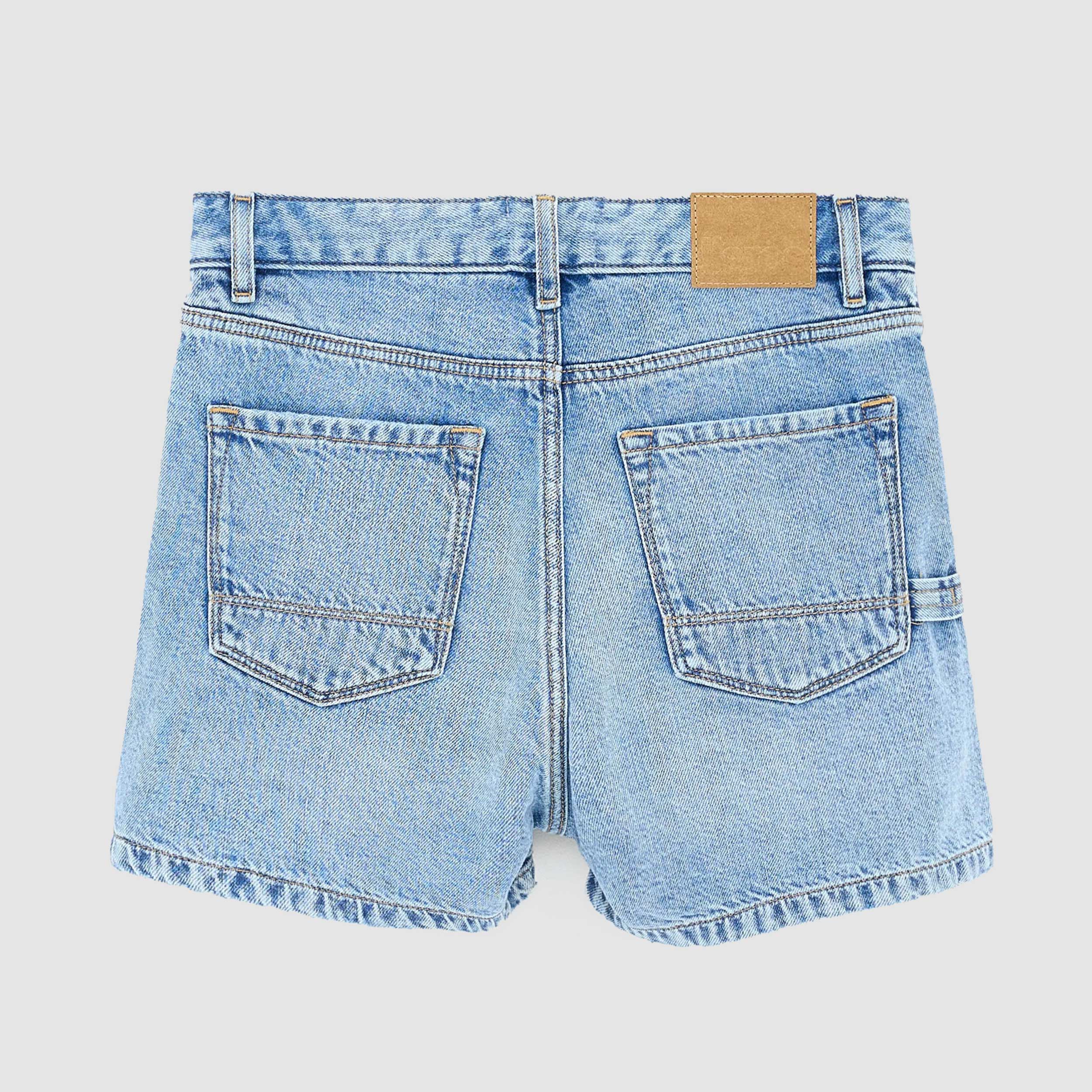 Bermuda in Jeans Chiaro Firmato BELLEROSE