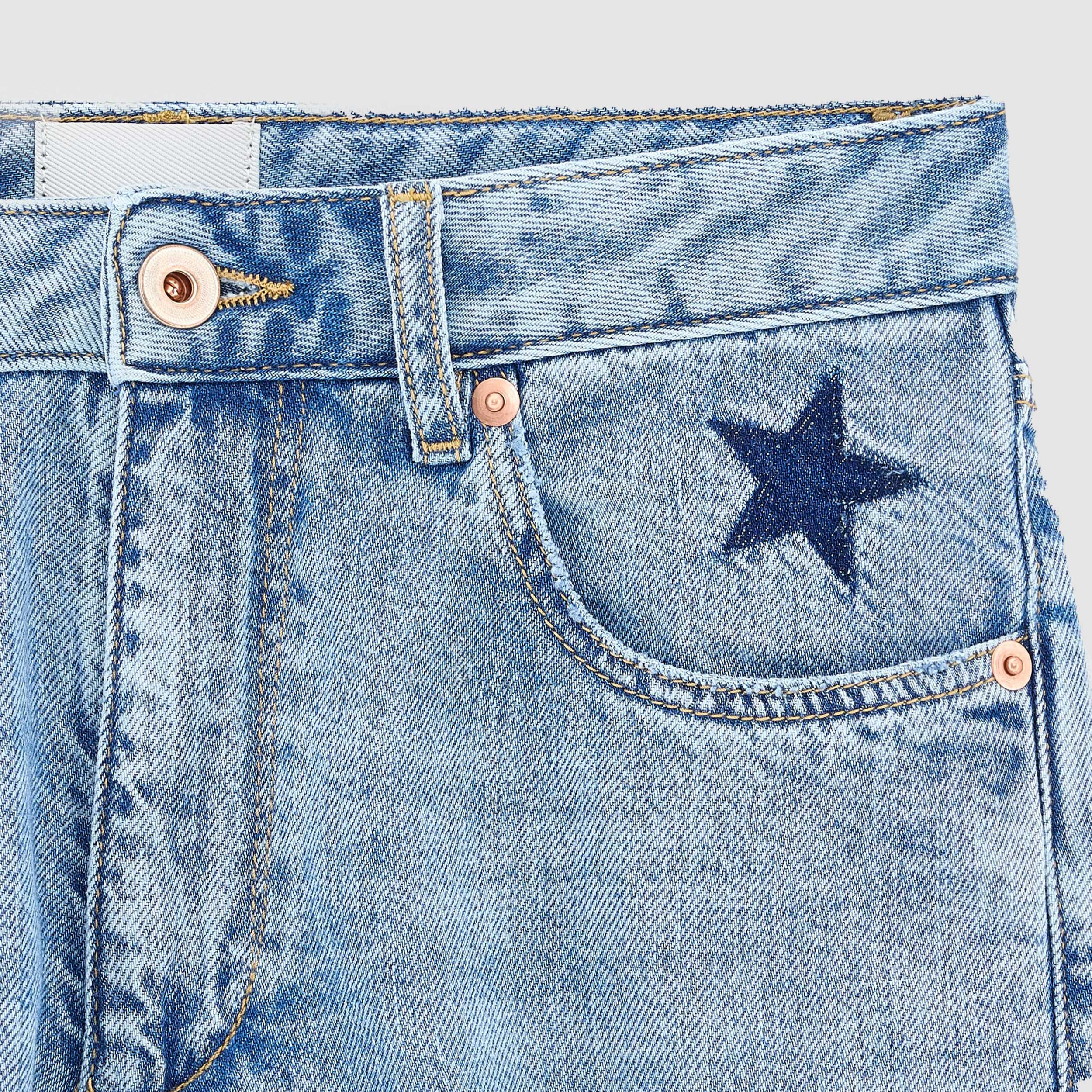 Bermuda in Jeans Chiaro Firmato BELLEROSE