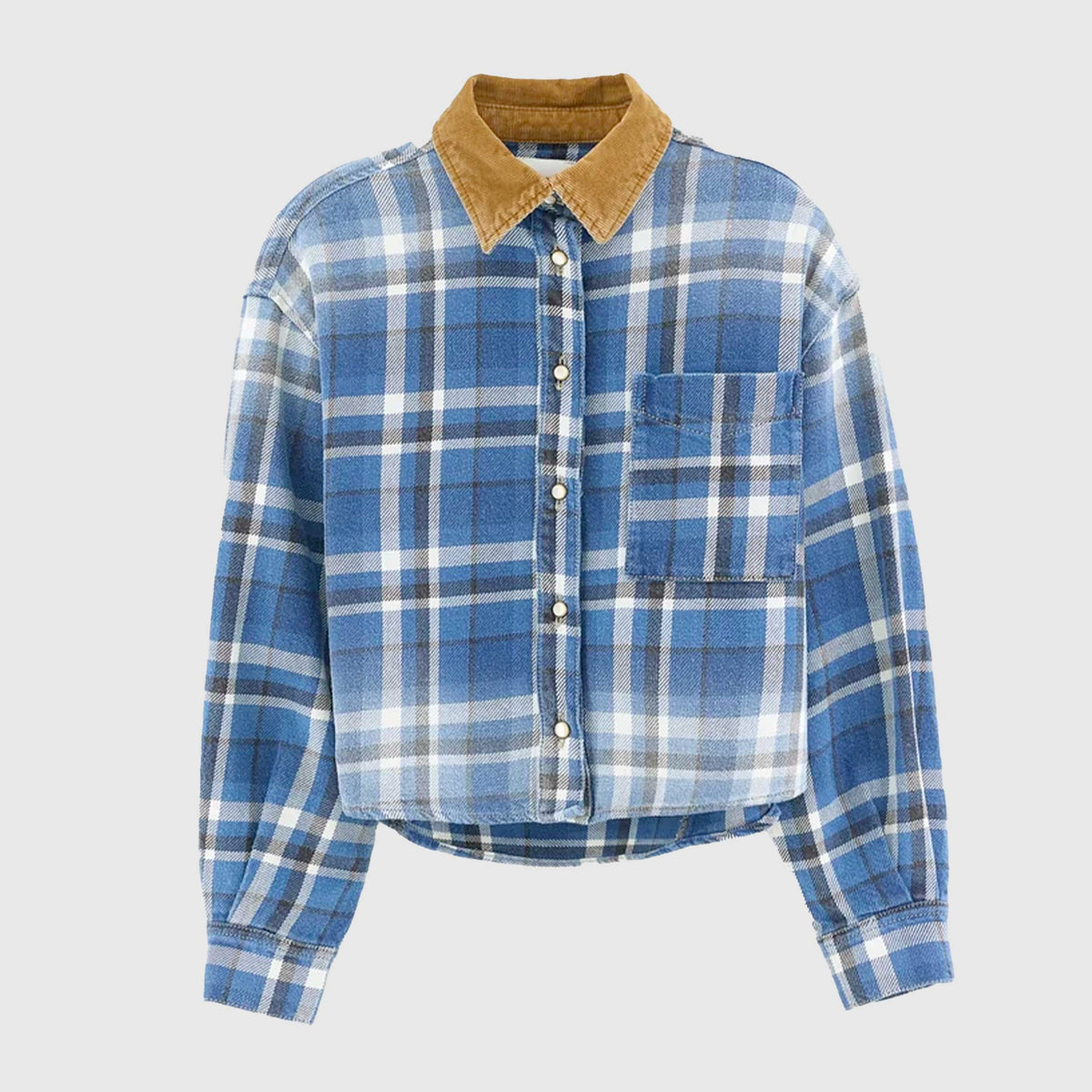 Quadri Pennies Shirt for BELLEROSE Girl