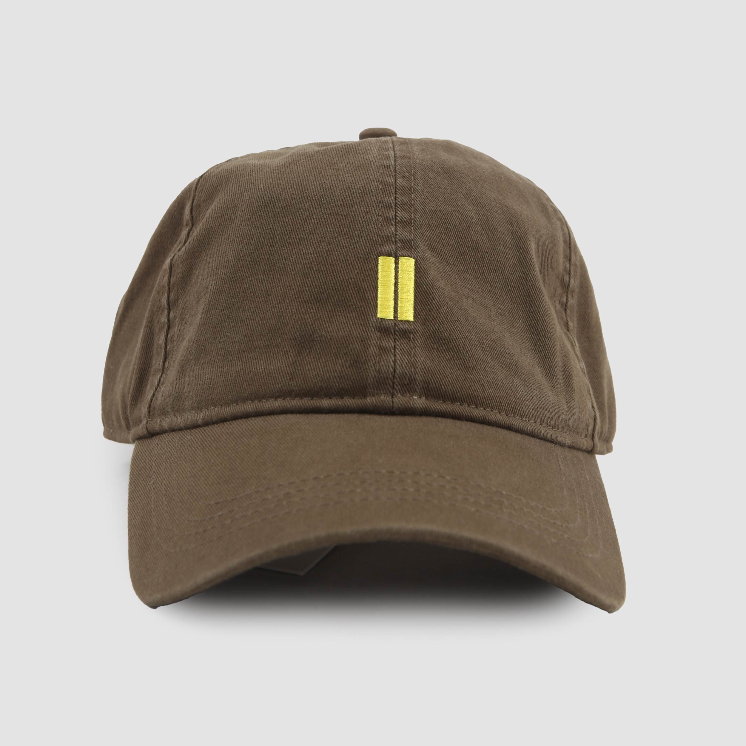 Dacor Khaki Hat with Yellow Logo by BELLEROSE