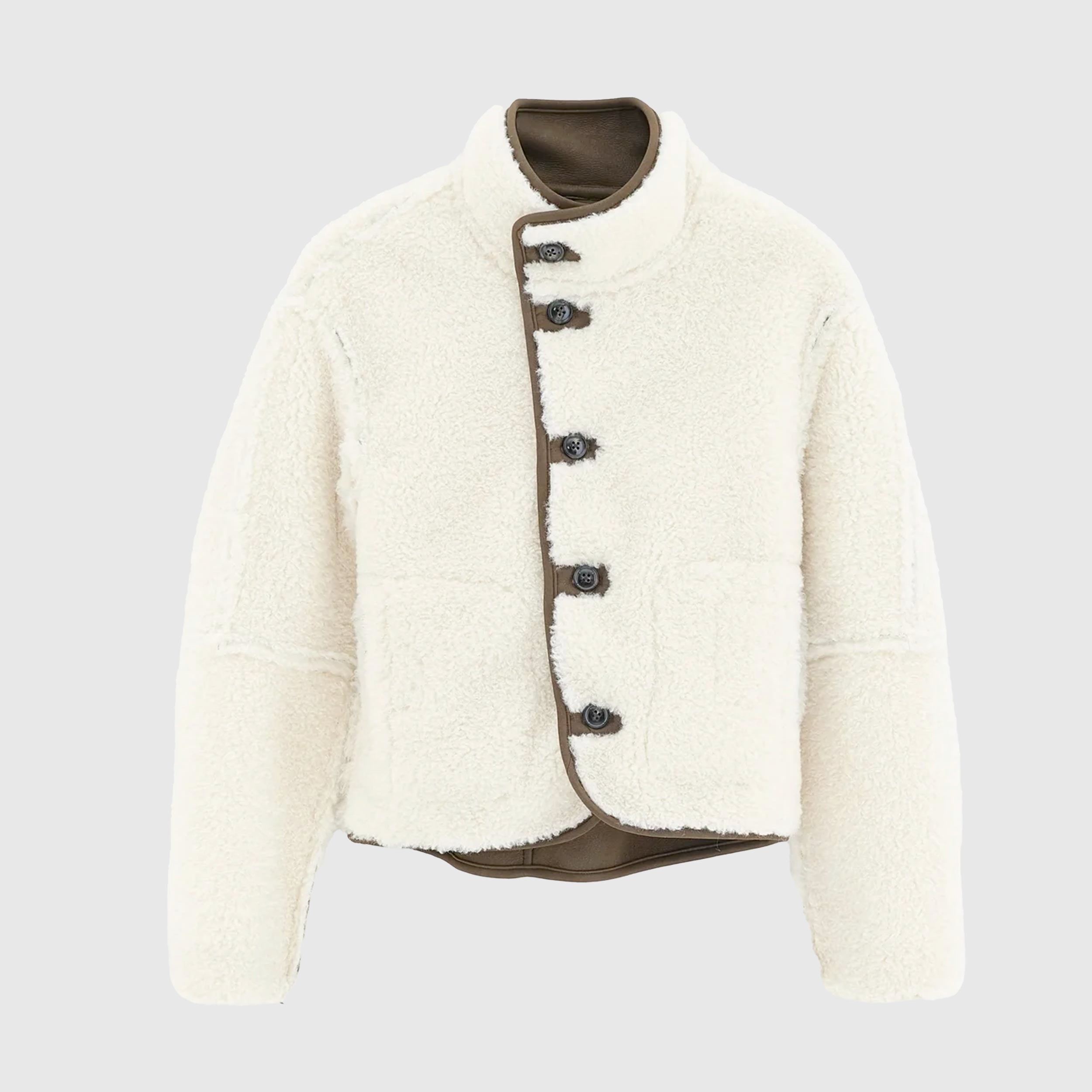 Giacca Reversibile Marrone e Beige per Ragazza by BELLEROSE