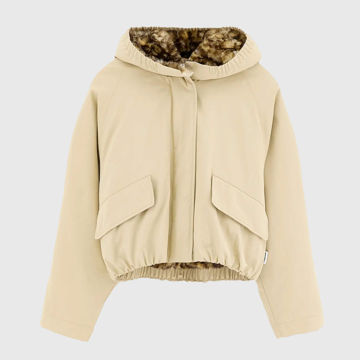 Giacca Beige a Palloncino per Ragazza by BELLEROSE