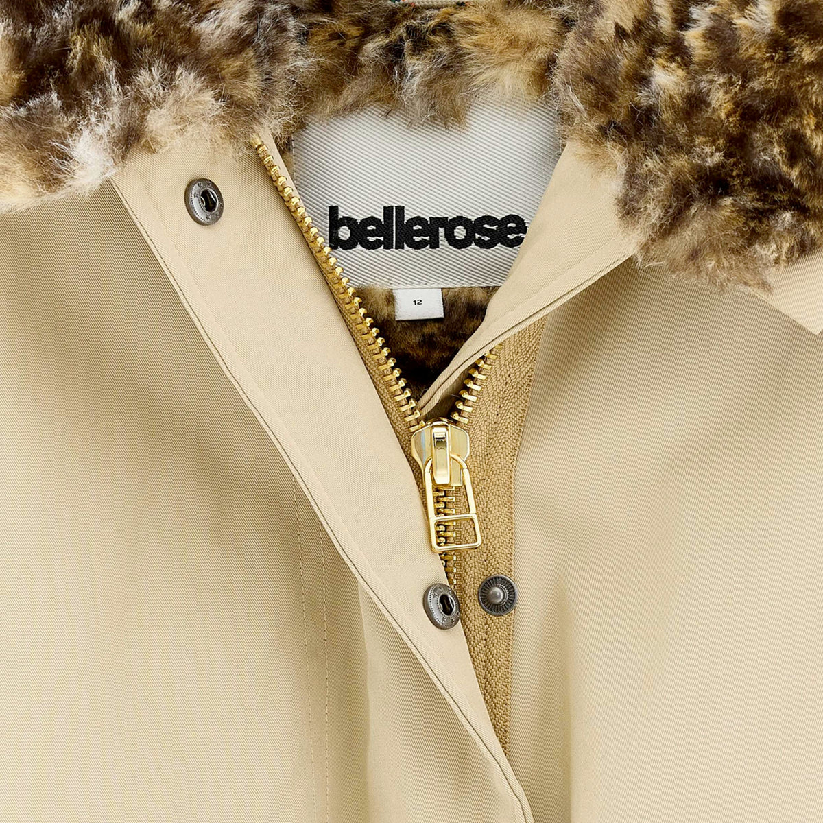 Giacca Beige a Palloncino per Ragazza by BELLEROSE