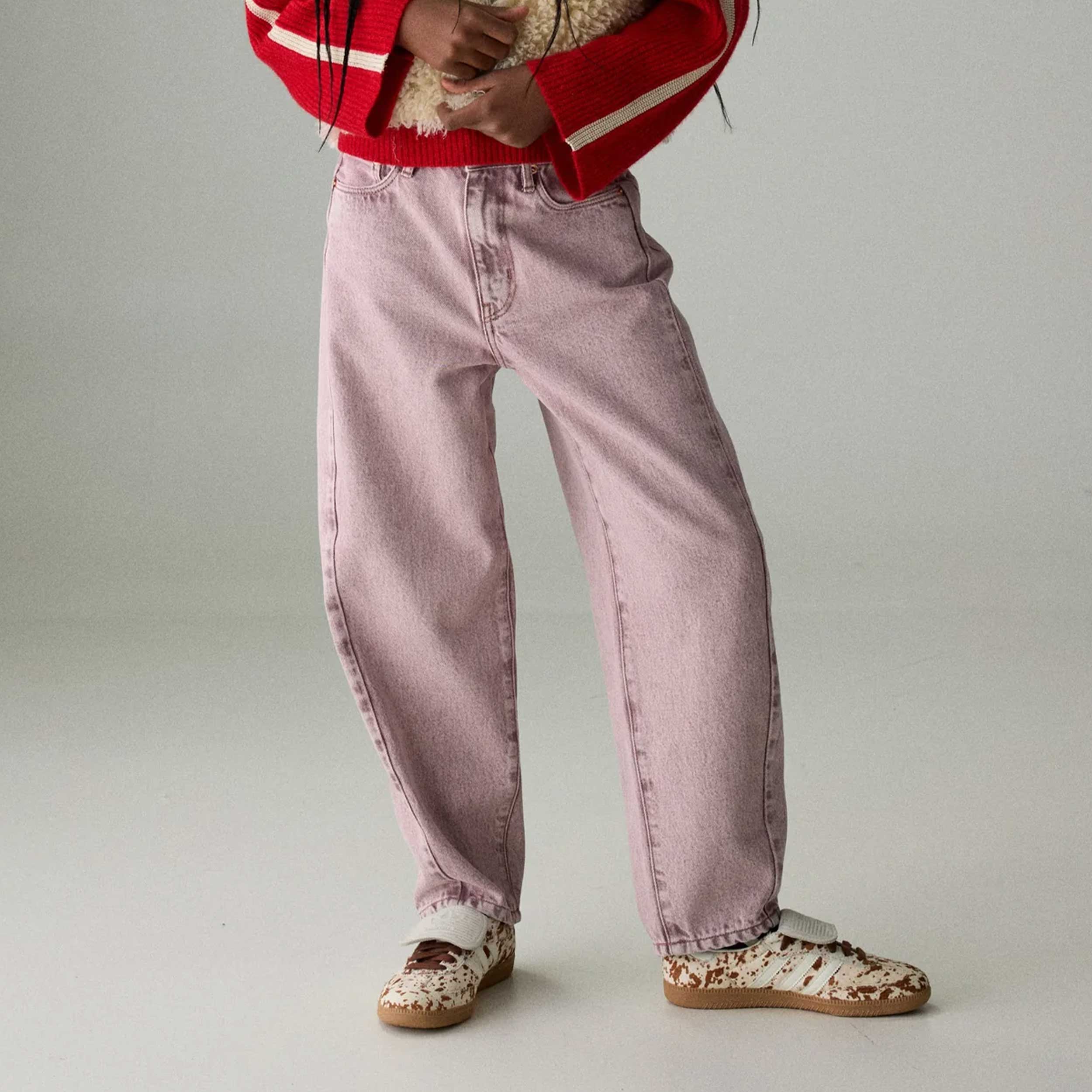 Pink Jeans Egg Pattern for Girl by BELLEROSE