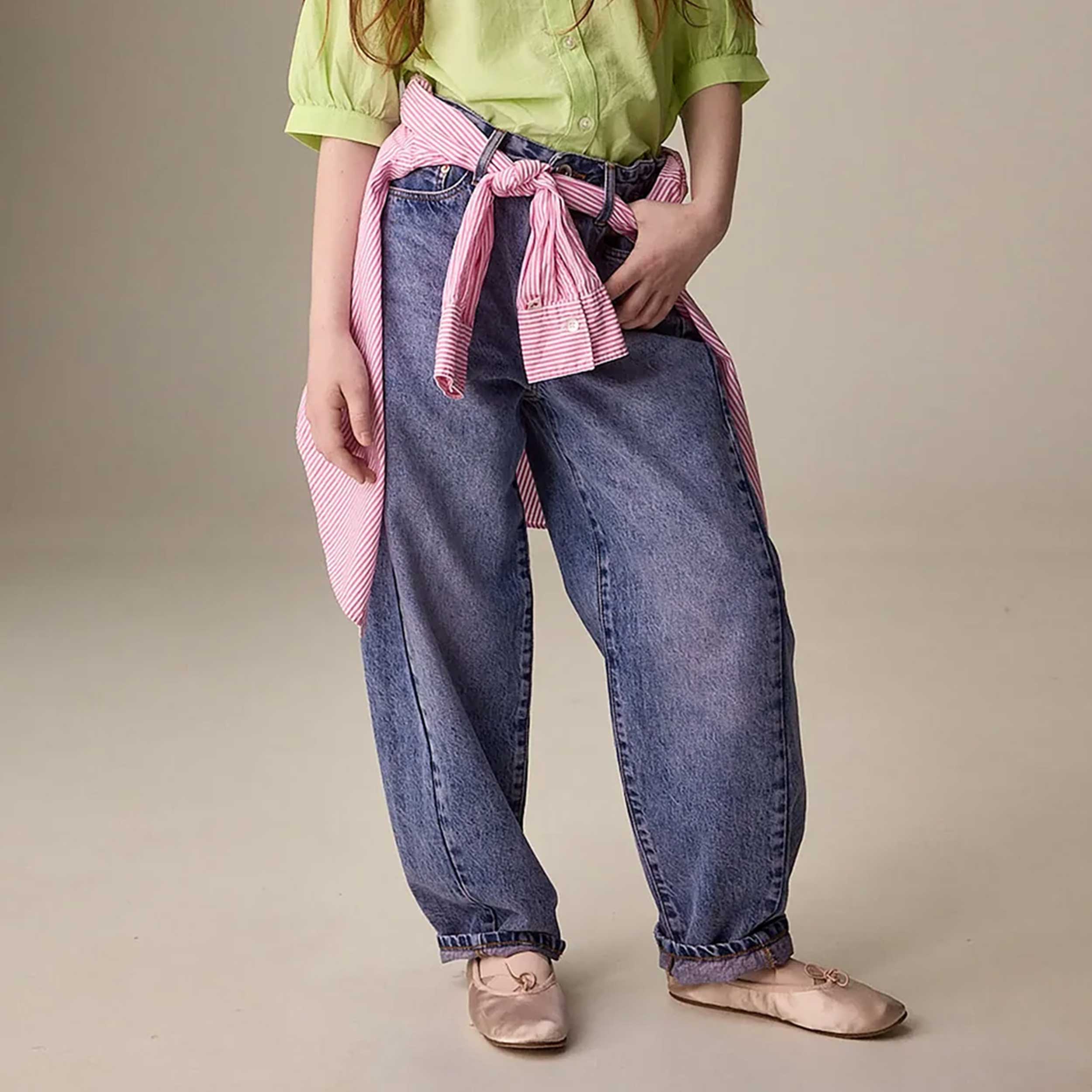 Jeans Cinque Tasche Modello Largo Firmato BELLEROSE