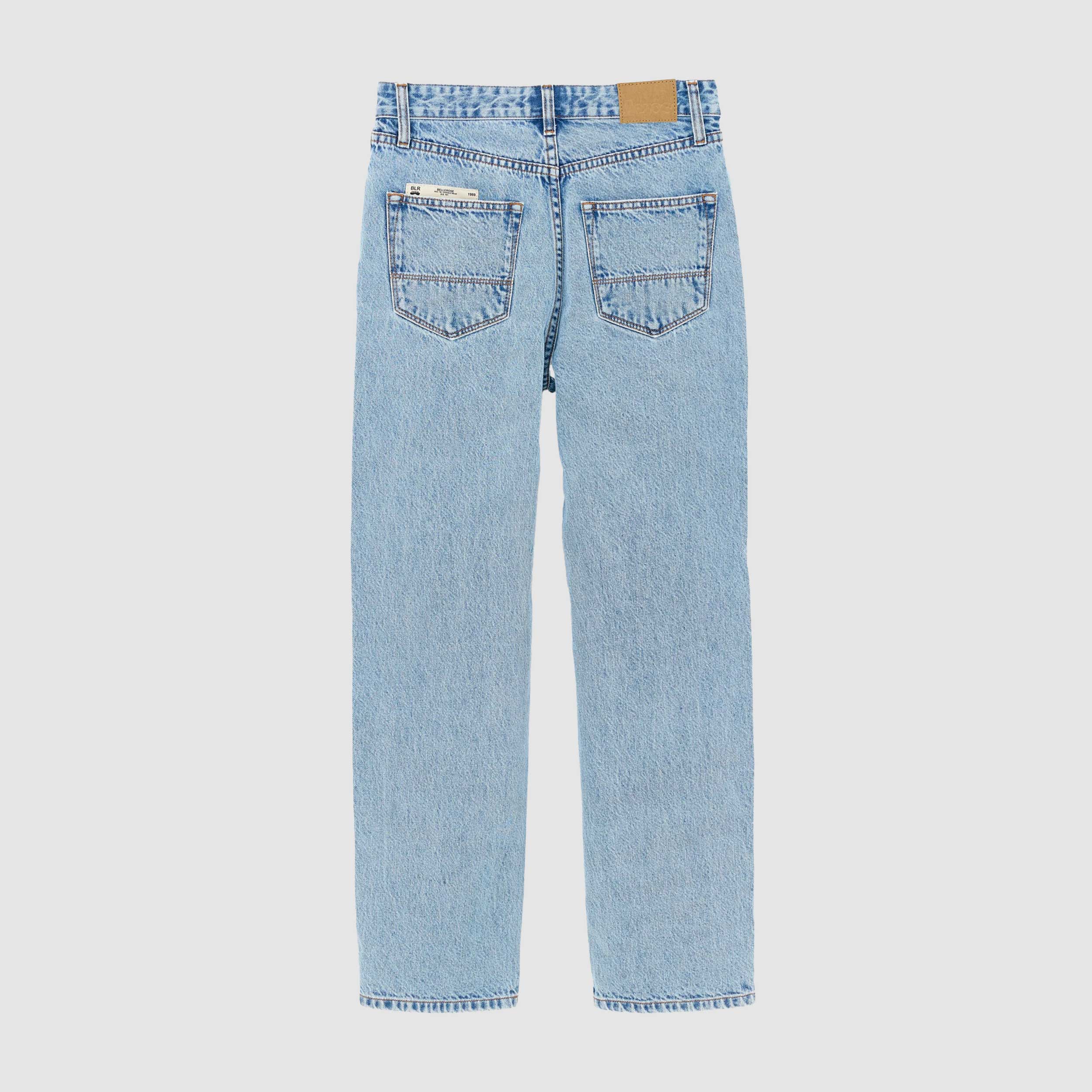 Jeans Denim Slavato Celeste Firmato BELLEROSE
