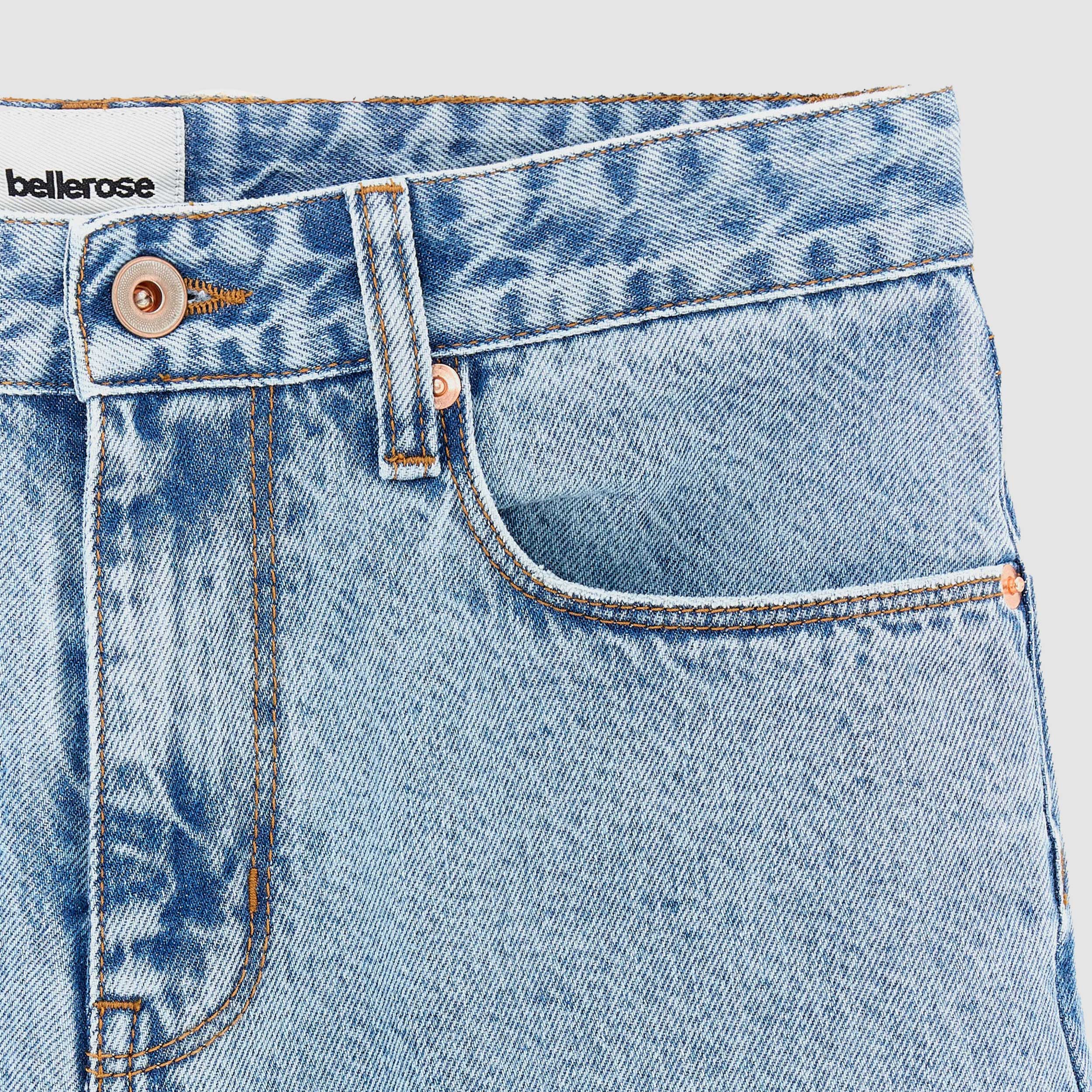 Jeans Denim Slavato Celeste Firmato BELLEROSE