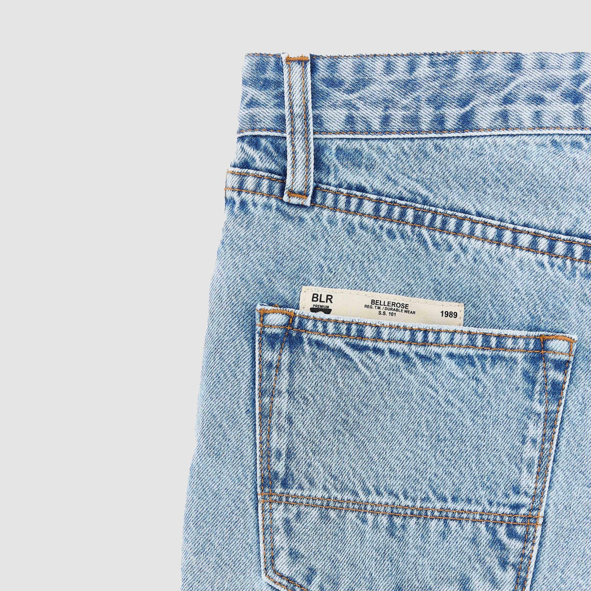 Jeans Denim Slavato Celeste Firmato BELLEROSE