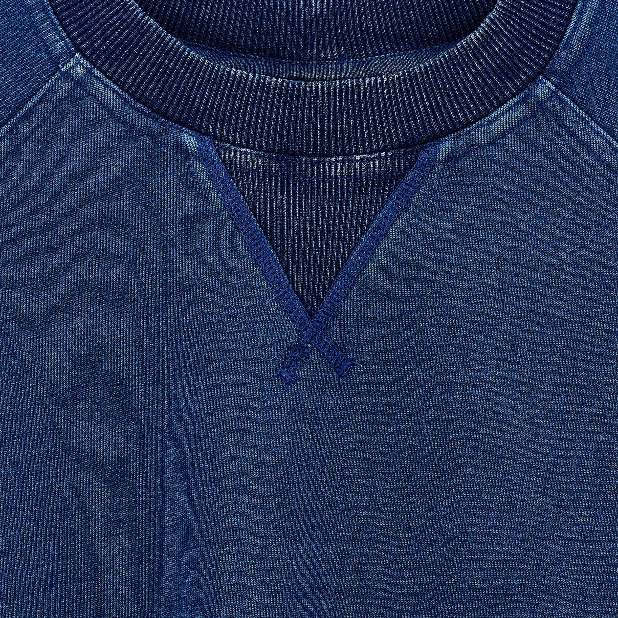 BELLEROSE Short Boxy Blue Sweatshirt