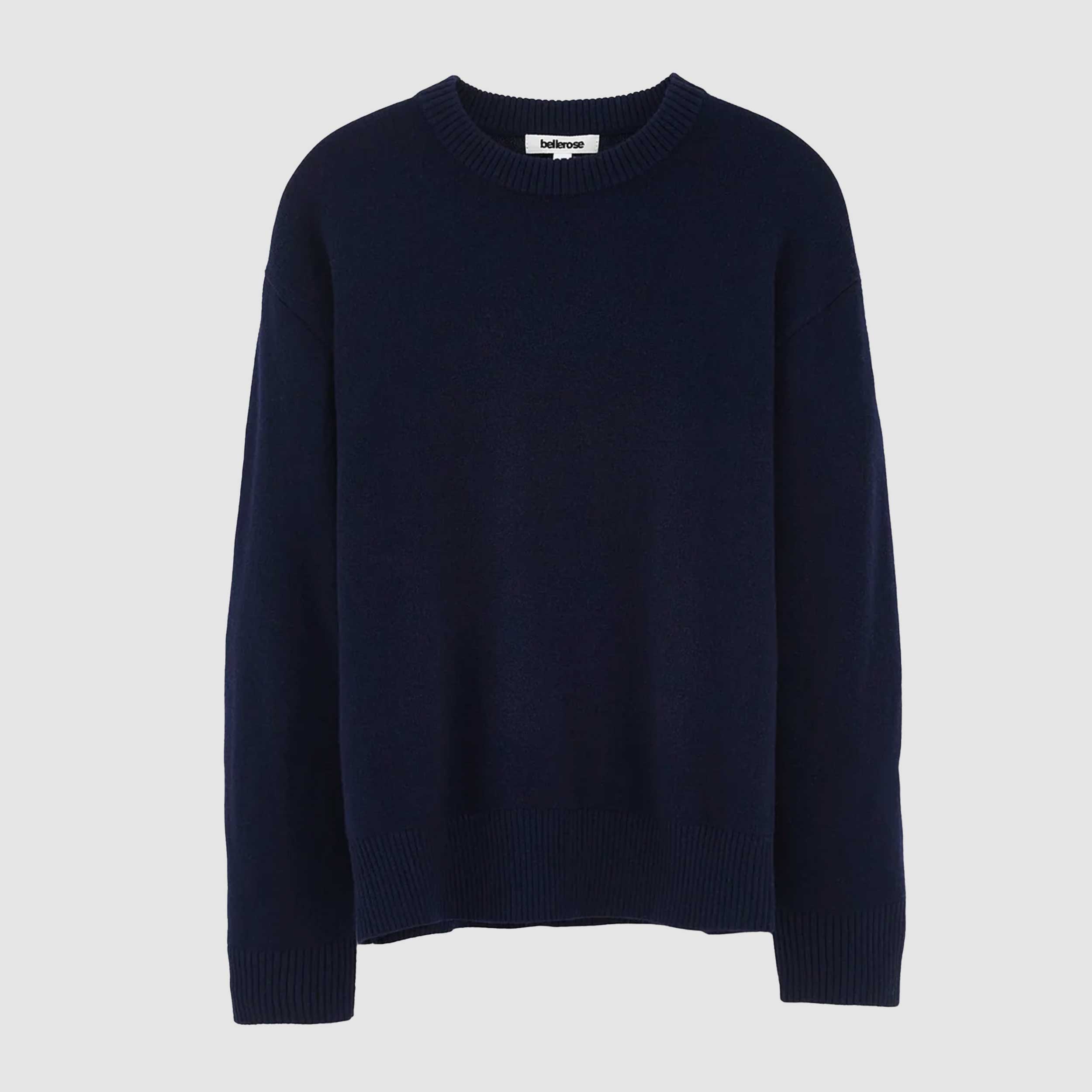 Maglioncino Blu con Girocollo per Ragazzi by BELLEROSE