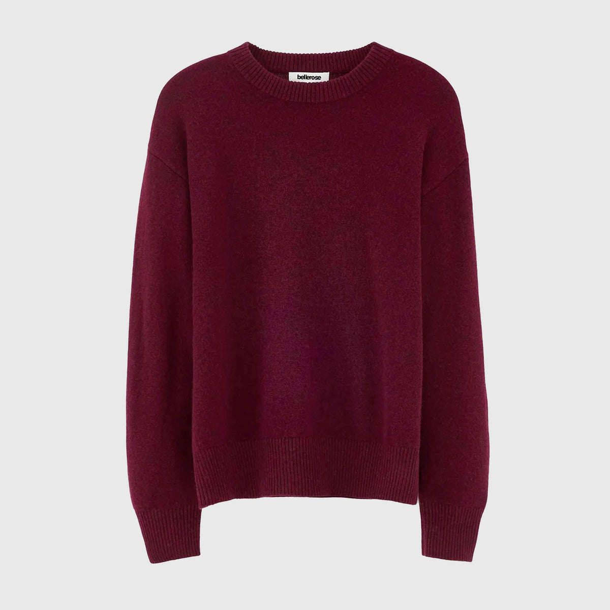 Maglioncino Bordeaux Girocollo per Ragazzi by BELLEROSE