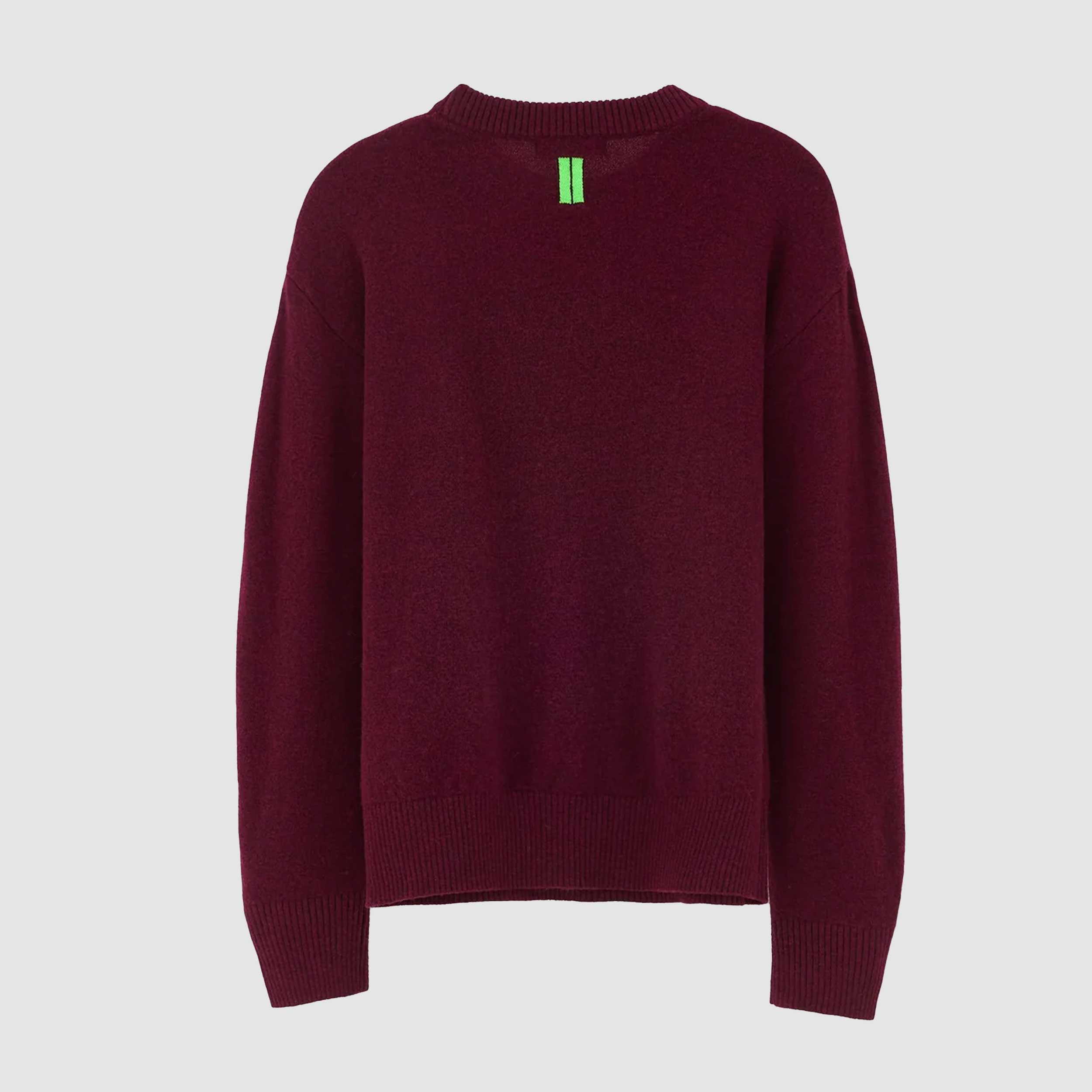 Maglioncino Bordeaux Girocollo per Ragazzi by BELLEROSE