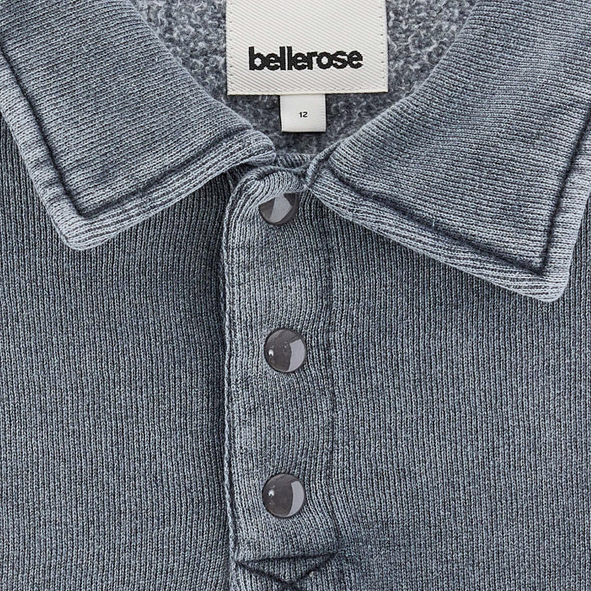 Felpa Blu e Nero Felder Modello Polo per Ragazzi BELLEROSE