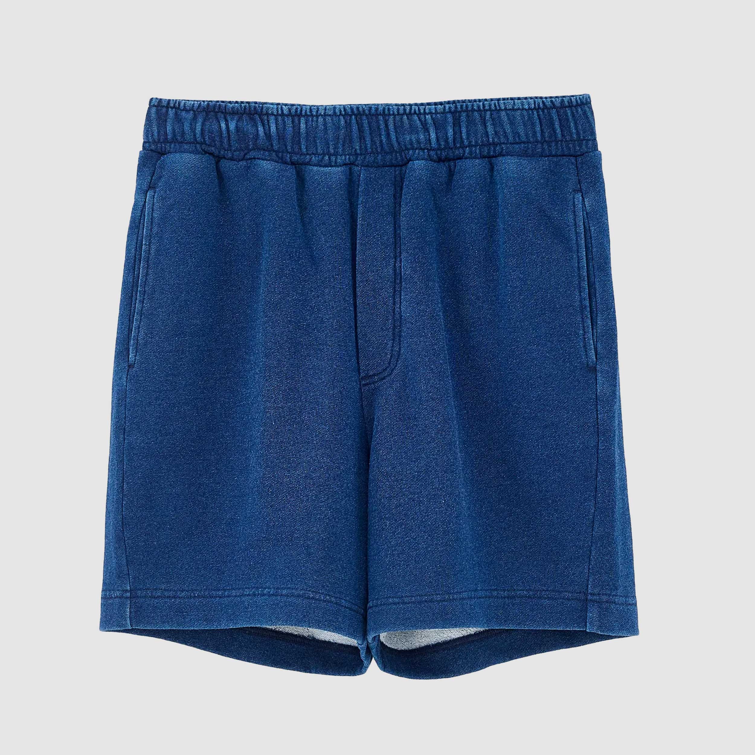 Bermuda in Felpa Blu con Logo Firmato BELLEROSE