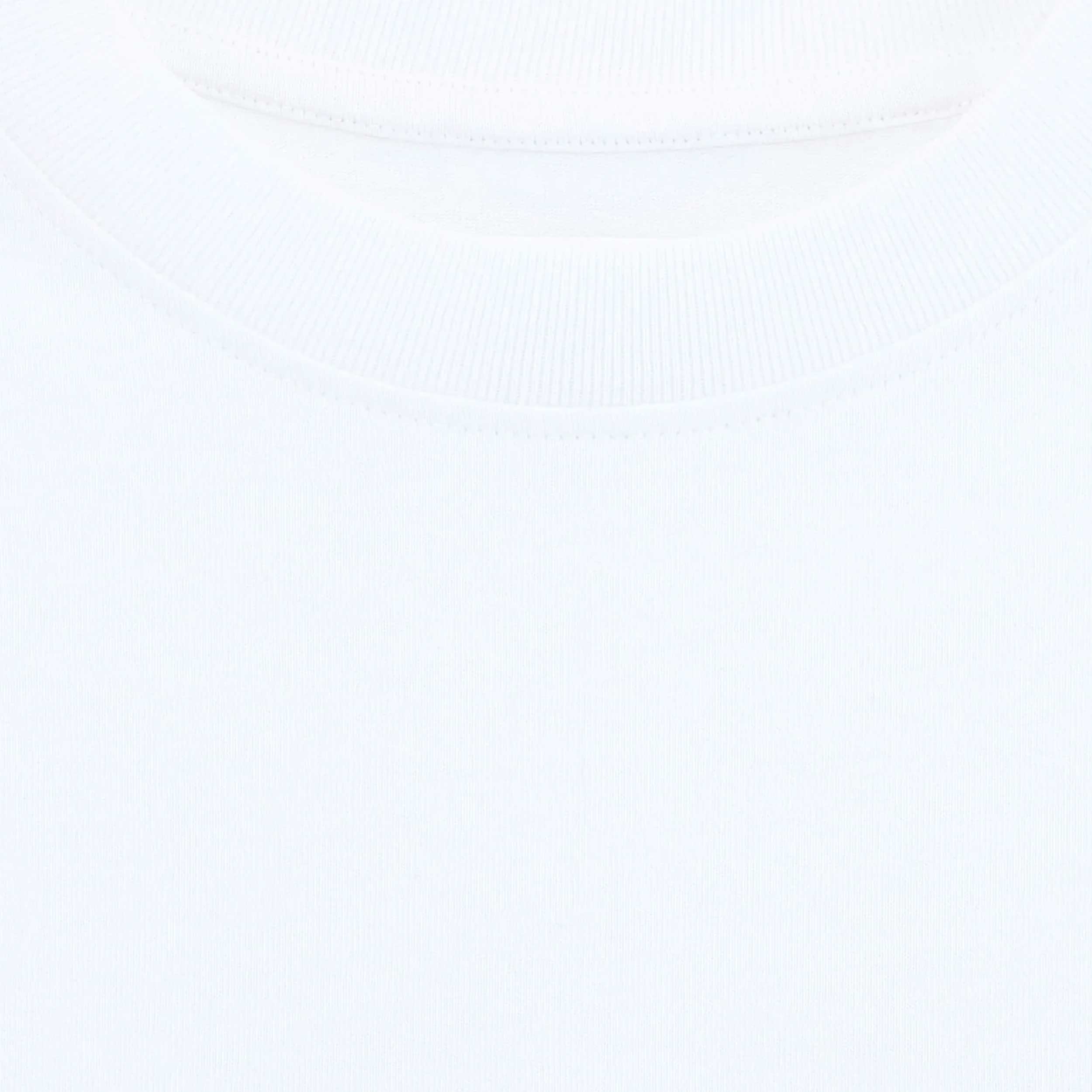 White T-shirt with Red Tag by BELLEROSE