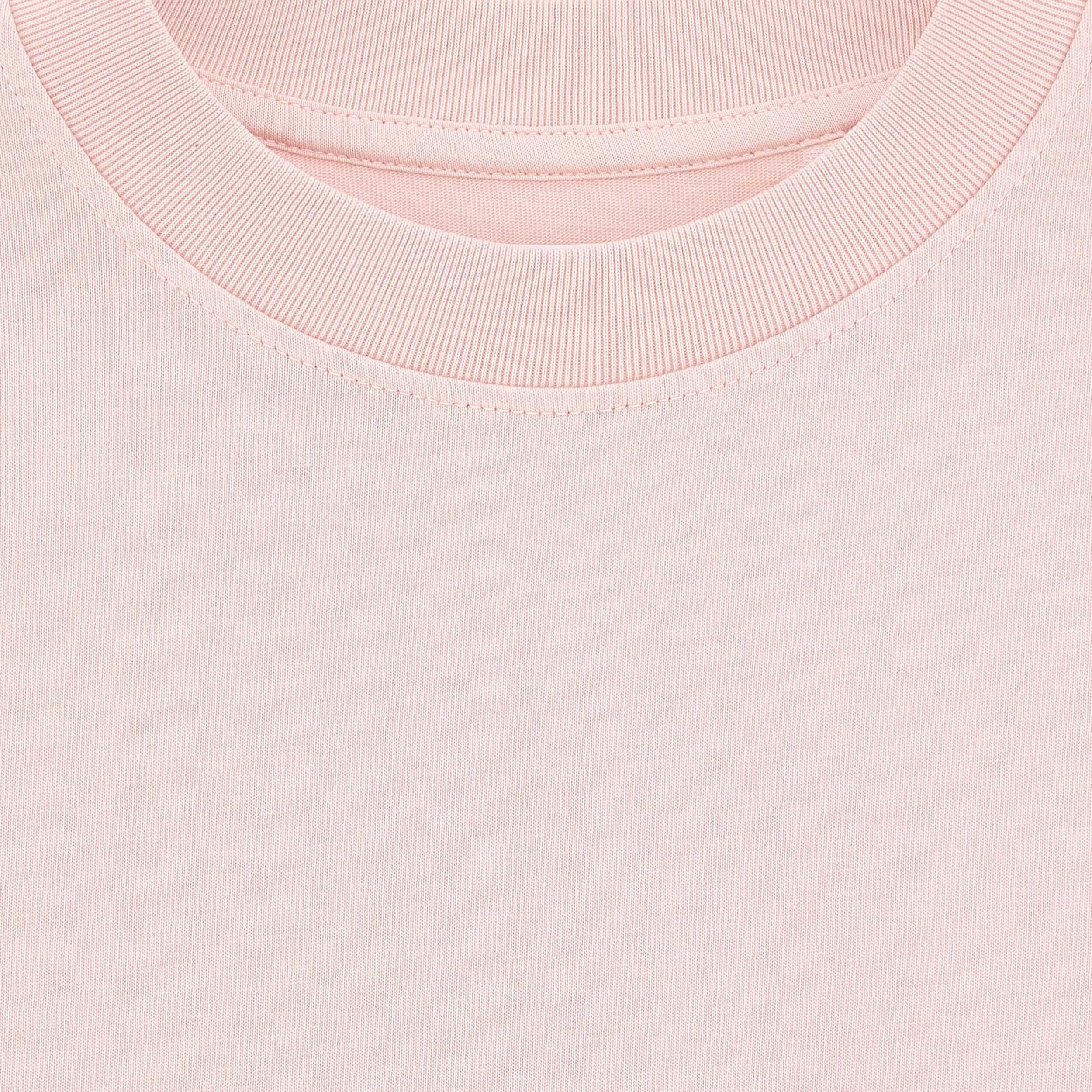 T-shirt Color Salmone con Piccolo Logo Firmata BELLEROSE