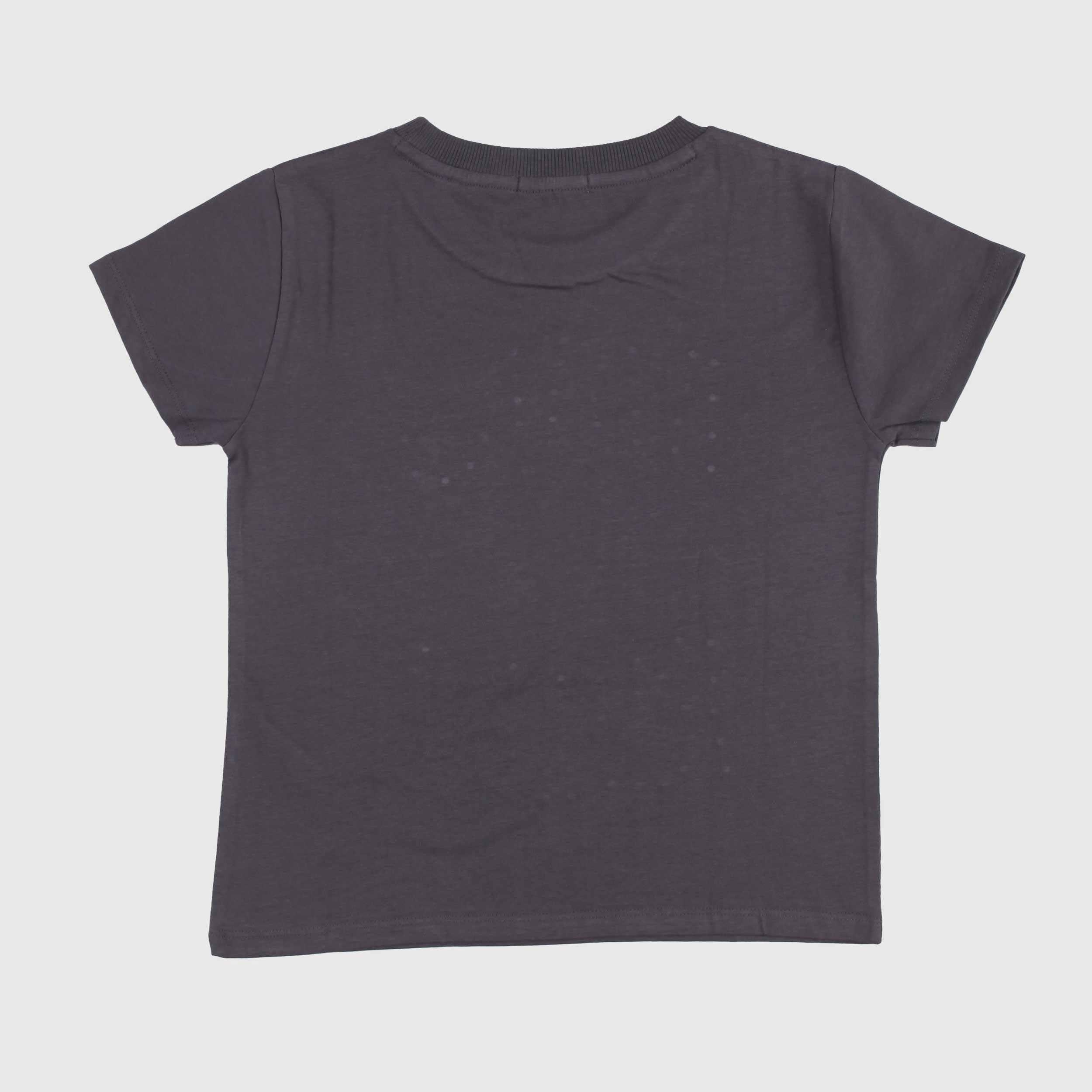 T-shirt Grigia con Punti Luce Firmata BILLIEBLUSH