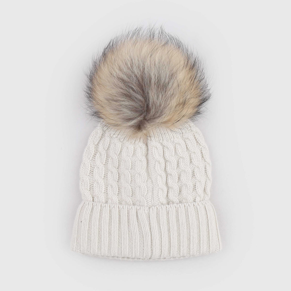 Braided Beige Cap for Women by BLAUER