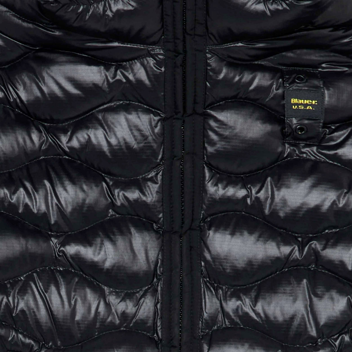 Bryant Down Jacket Black for Boys Signed BLAUER