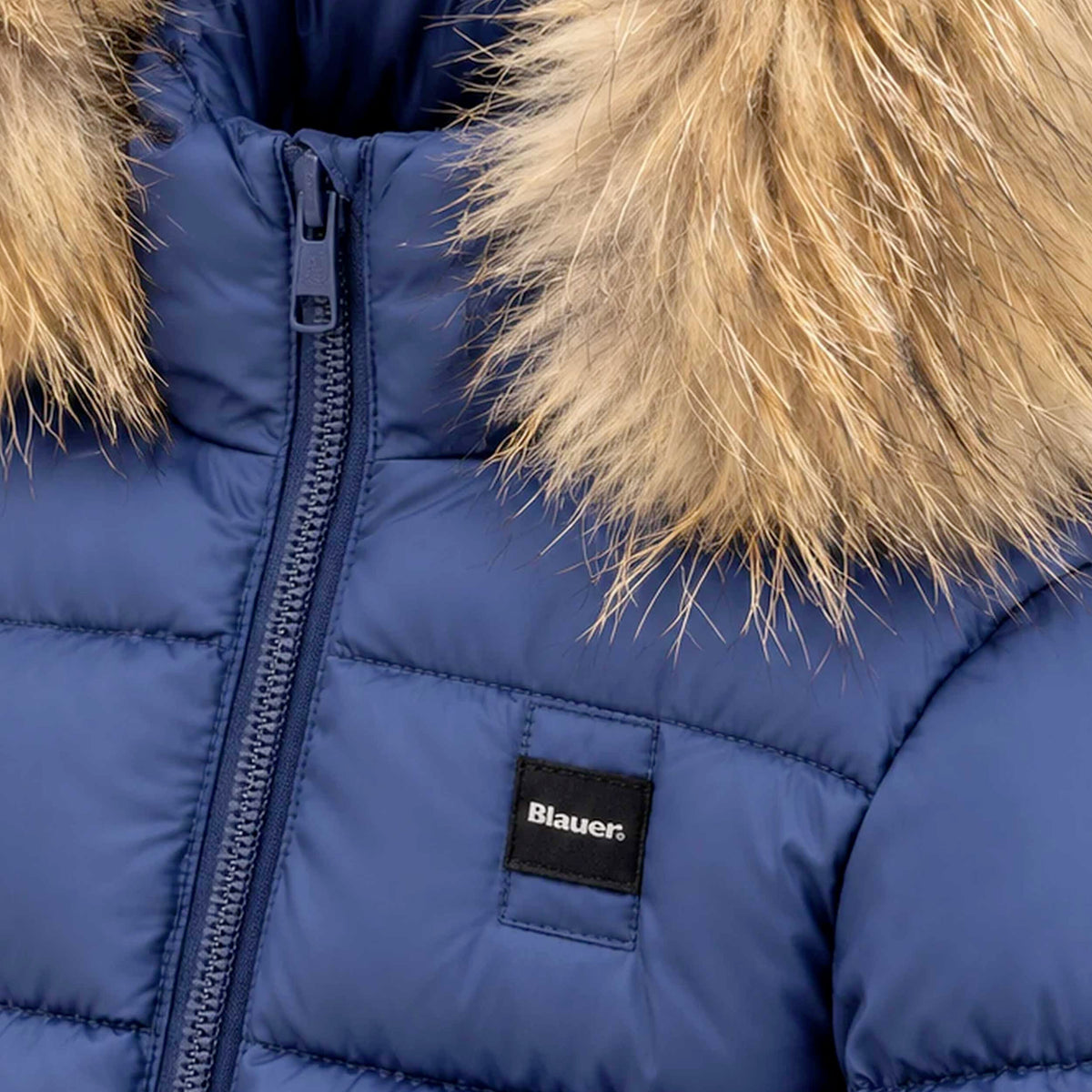 Blue Amory Baby Down Jacket Signed BLAUER