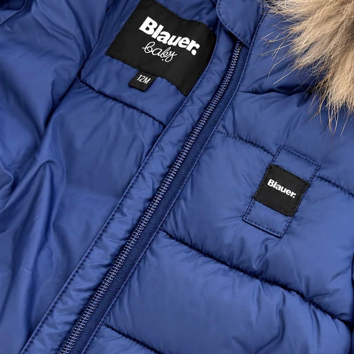 Blue Amory Baby Down Jacket Signed BLAUER