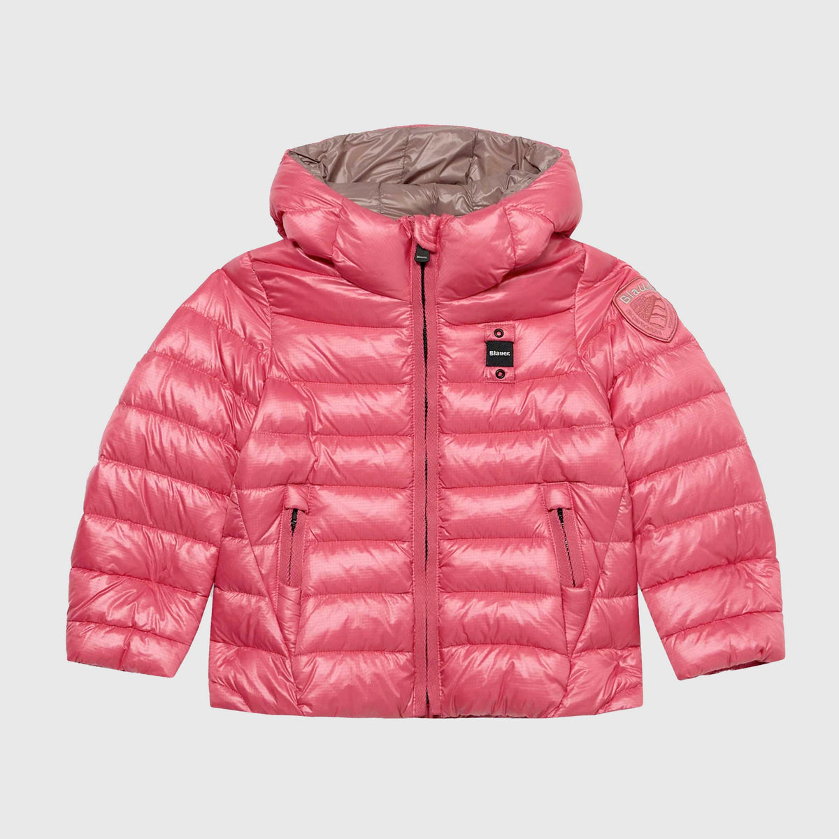 Piumino Rosa Lucido Caroll Trapuntato per Ragazza BLAUER
