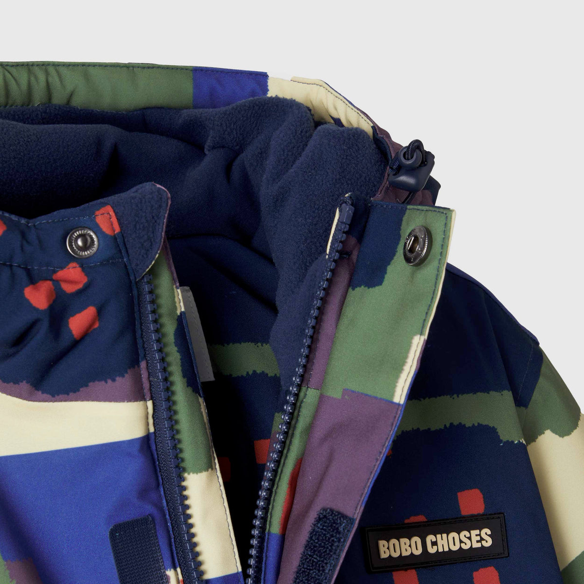 Color Block Abstract Print Jacket for Baby BOBO CHOSES