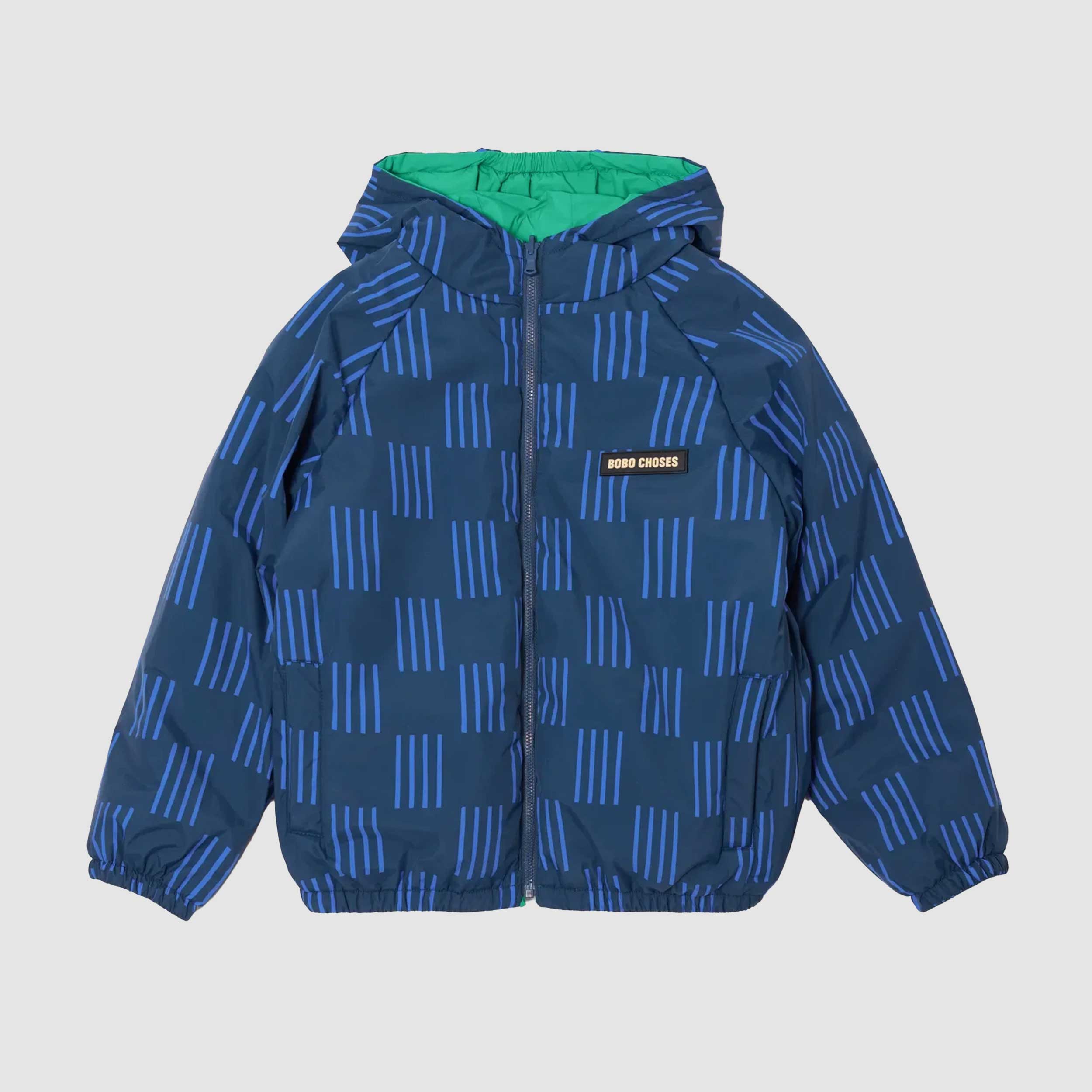 Green and Blue Jacket for Baby by BELLEROSE
