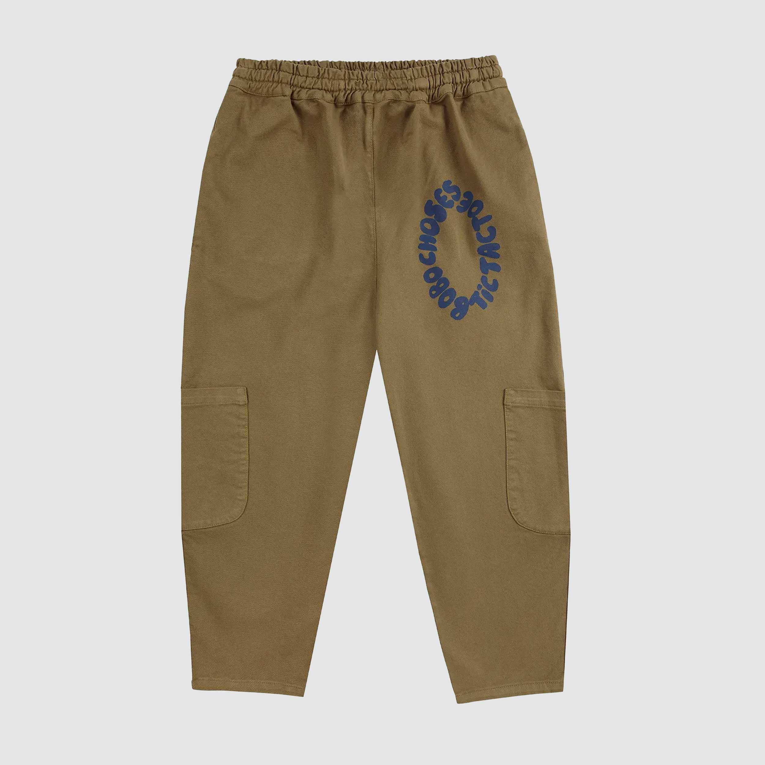 Pantalone Cargo Khaki Firmato BOBO CHOSES