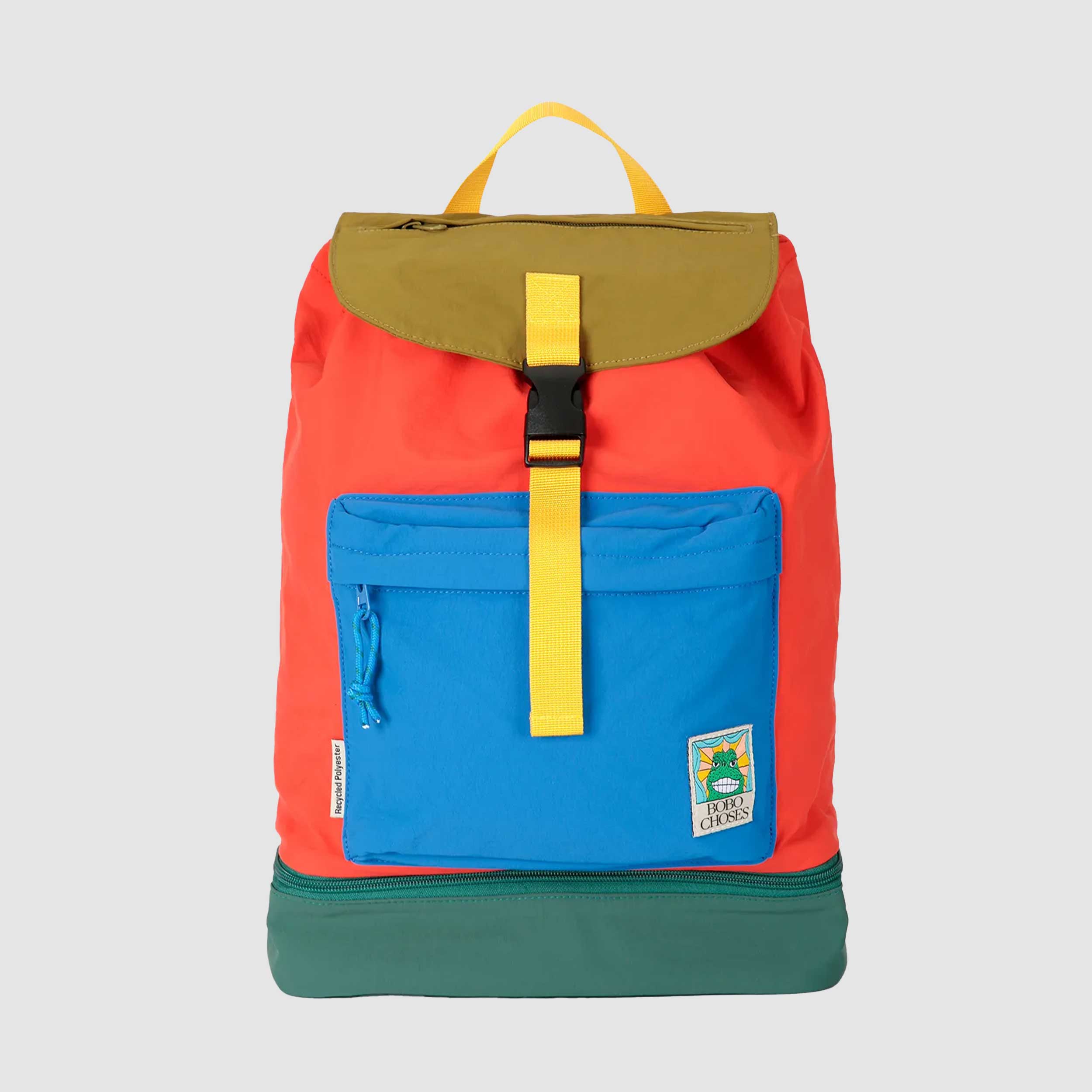 Zaino Color Block Beast Tag per Bambini by BOBO CHOSES