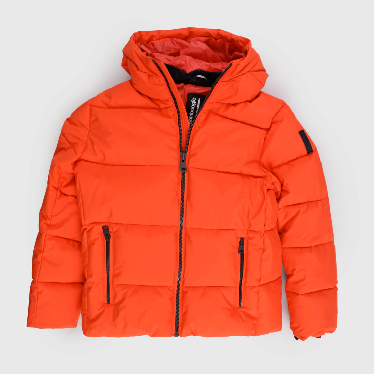 BOMBOOGIE Orange Padded Down Jacket for Boys