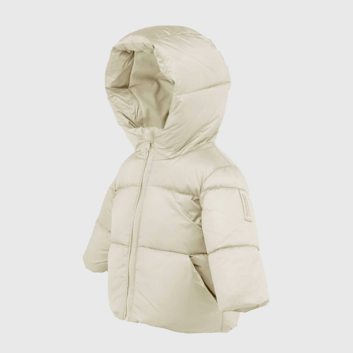Beige Feather-Filled Duvet for Newborns by BOMBOOGIE